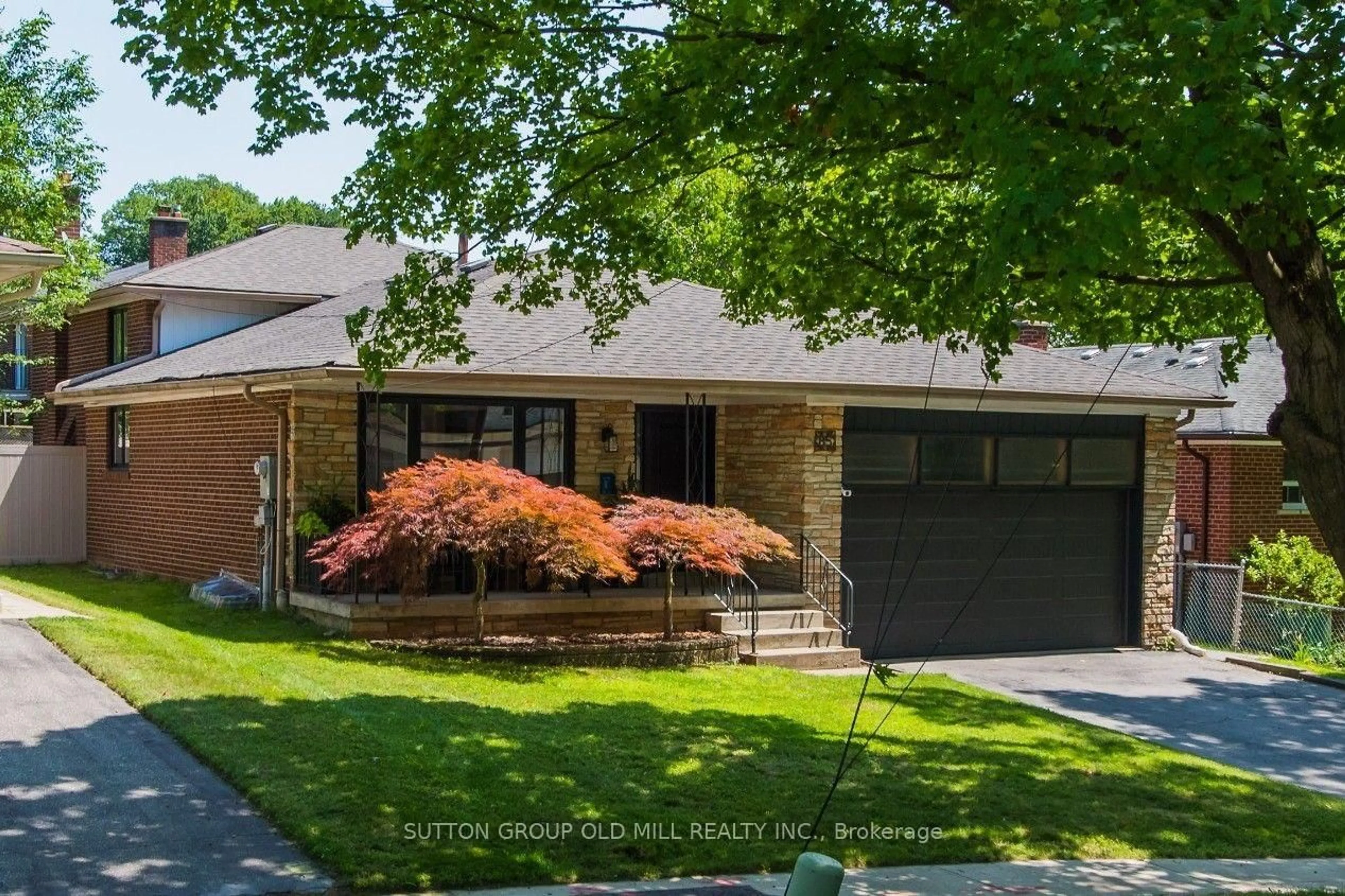 Home with brick exterior material, street for 85 Bonnyview Dr, Toronto Ontario M8Y 3G7