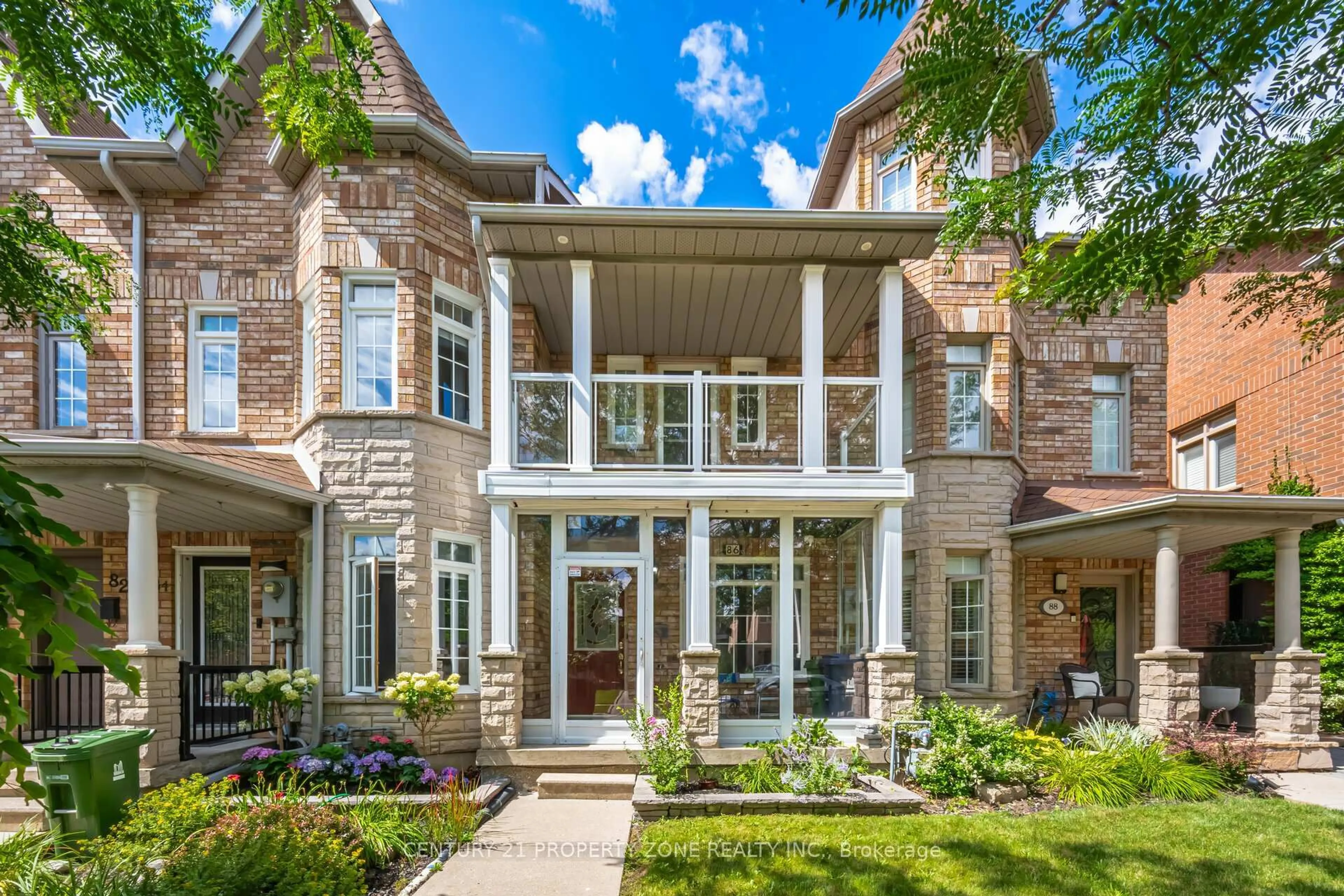 Home with brick exterior material, street for 86 Rory Rd, Toronto Ontario M6L 3G1