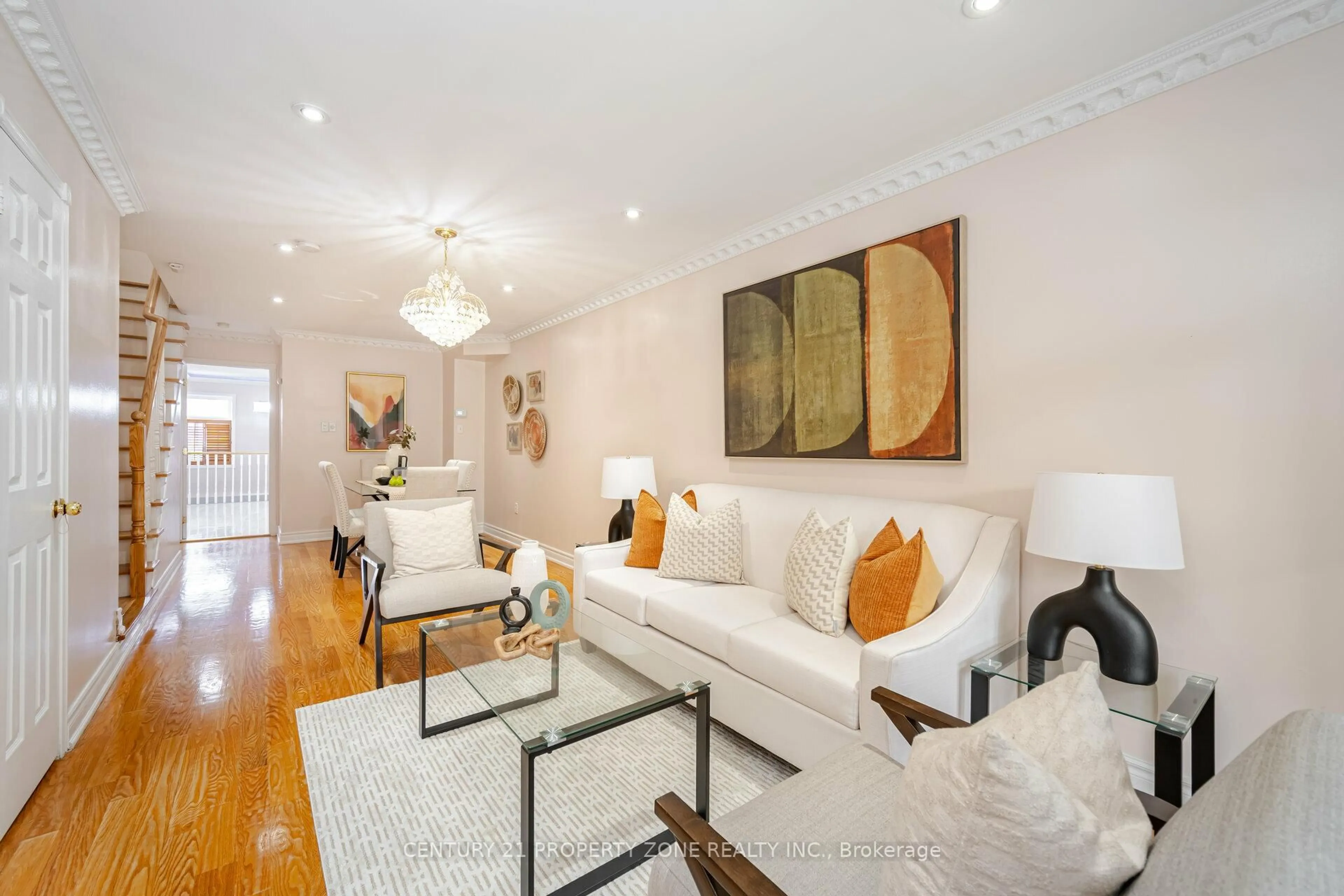 Living room with furniture, unknown for 86 Rory Rd, Toronto Ontario M6L 3G1