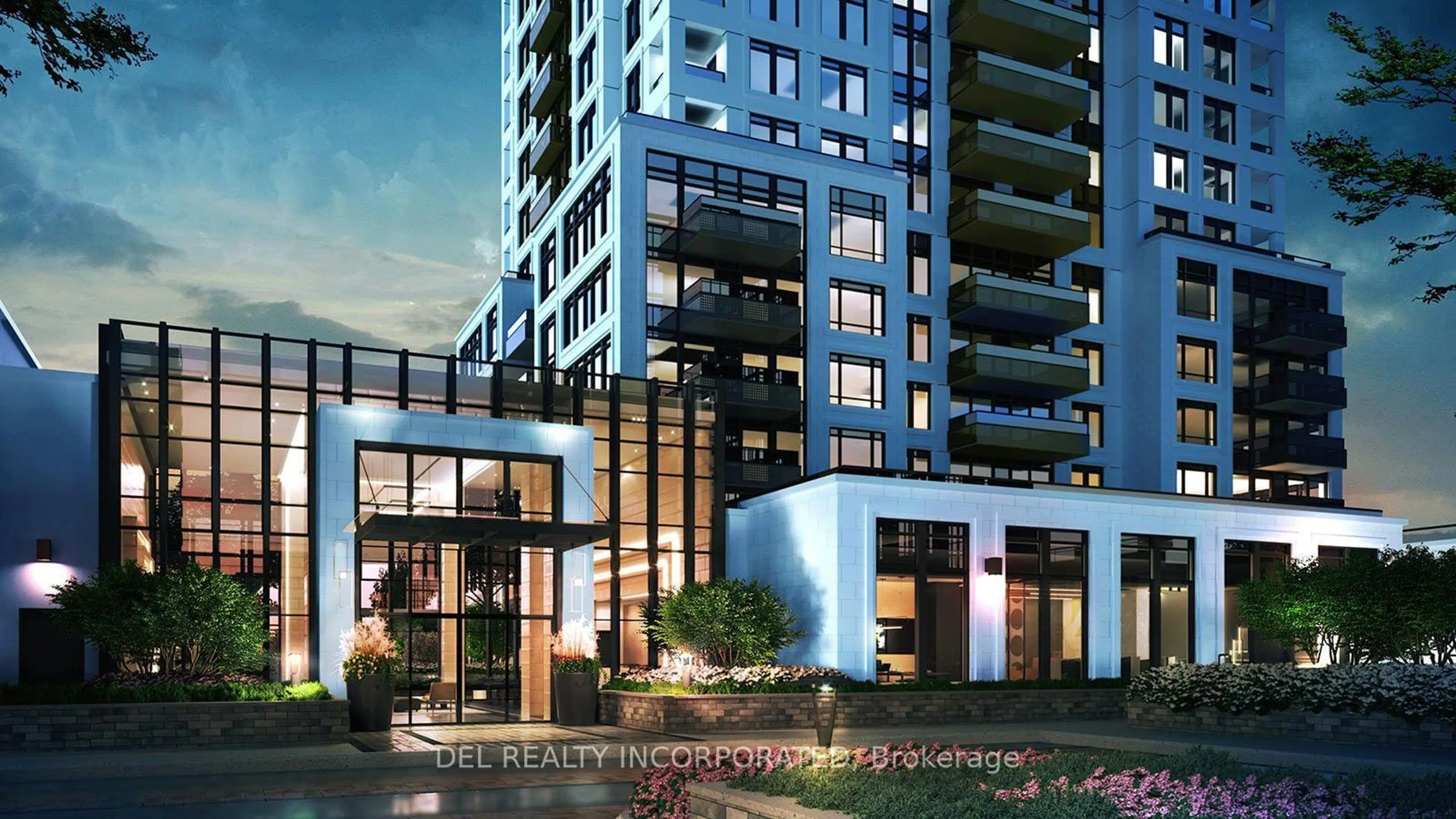 Indoor foyer for 10 Eva Rd #1708, Toronto Ontario M9C 0B3