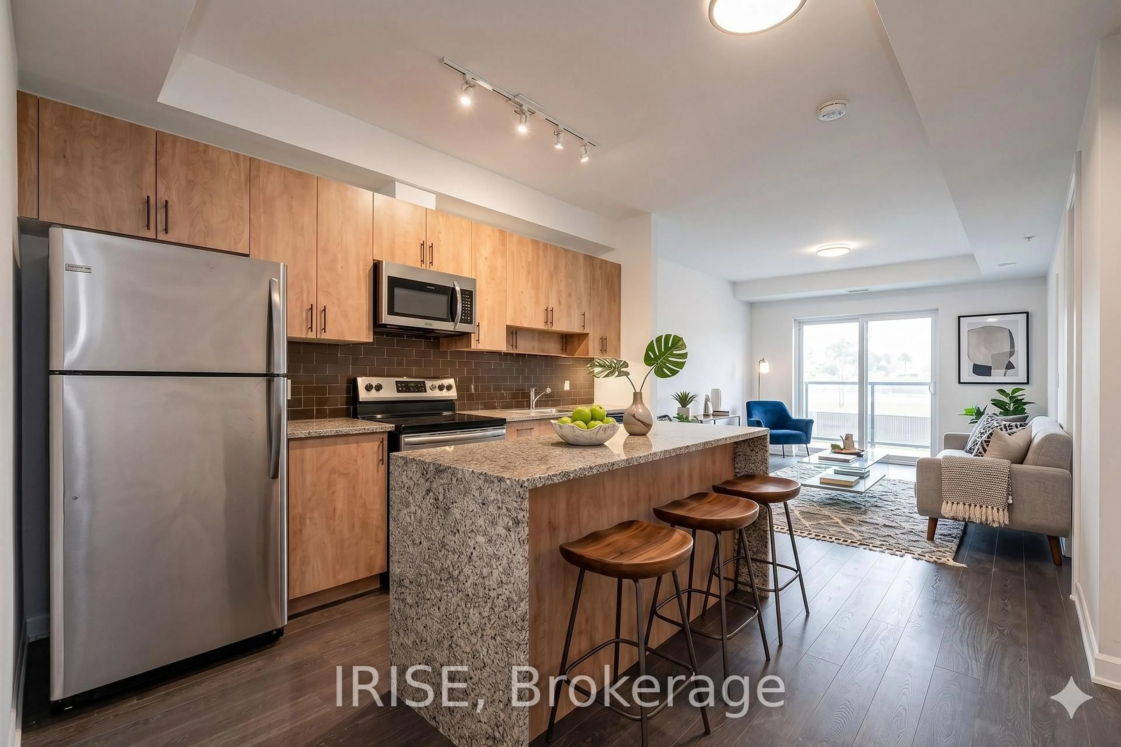 Open concept kitchen, unknown for 4040 Upper Middle Rd #319, Burlington Ontario L7M 0H2