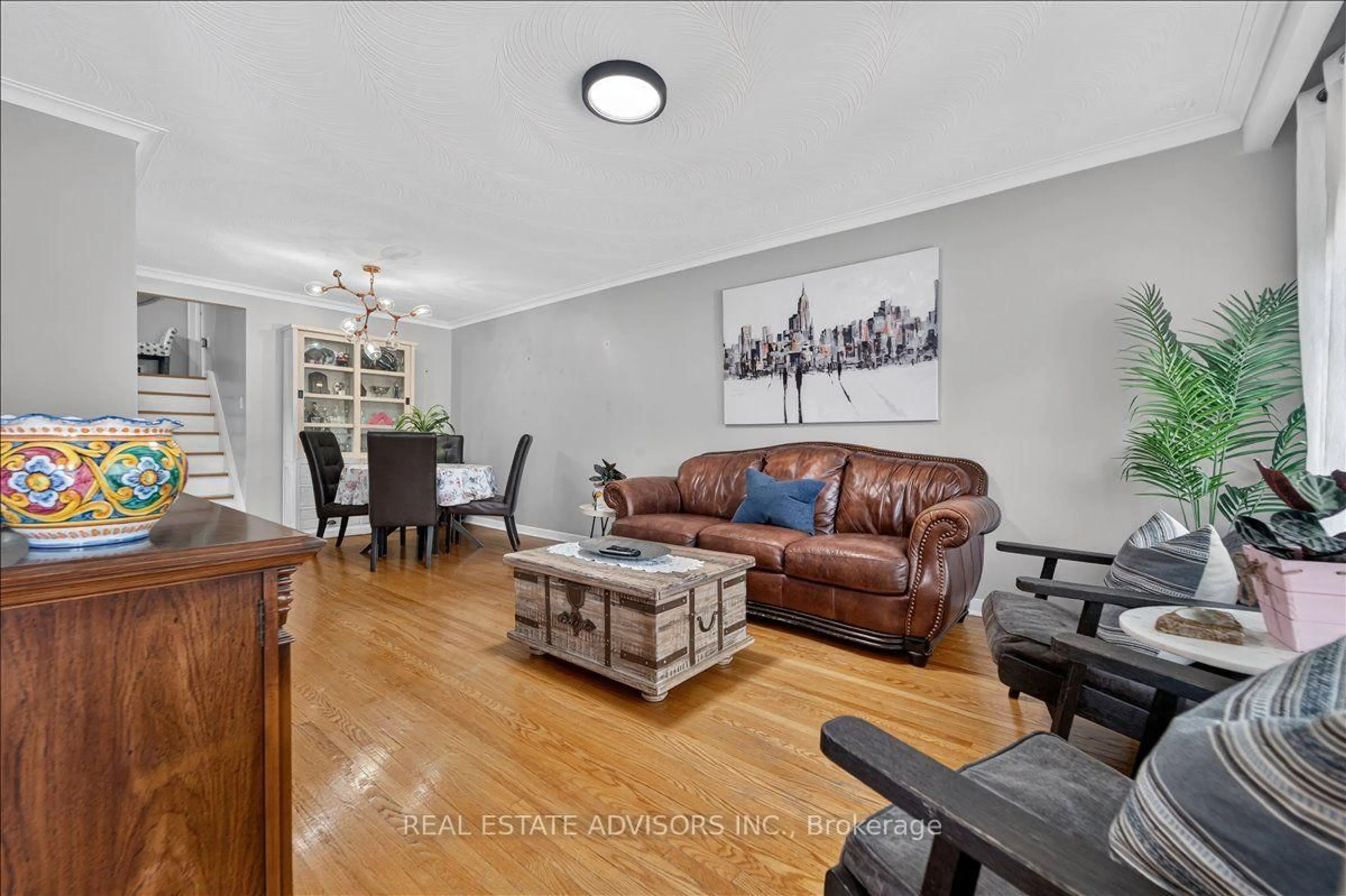 Living room with furniture, unknown for 14 Grampian Cres, Toronto Ontario M9L 2L3