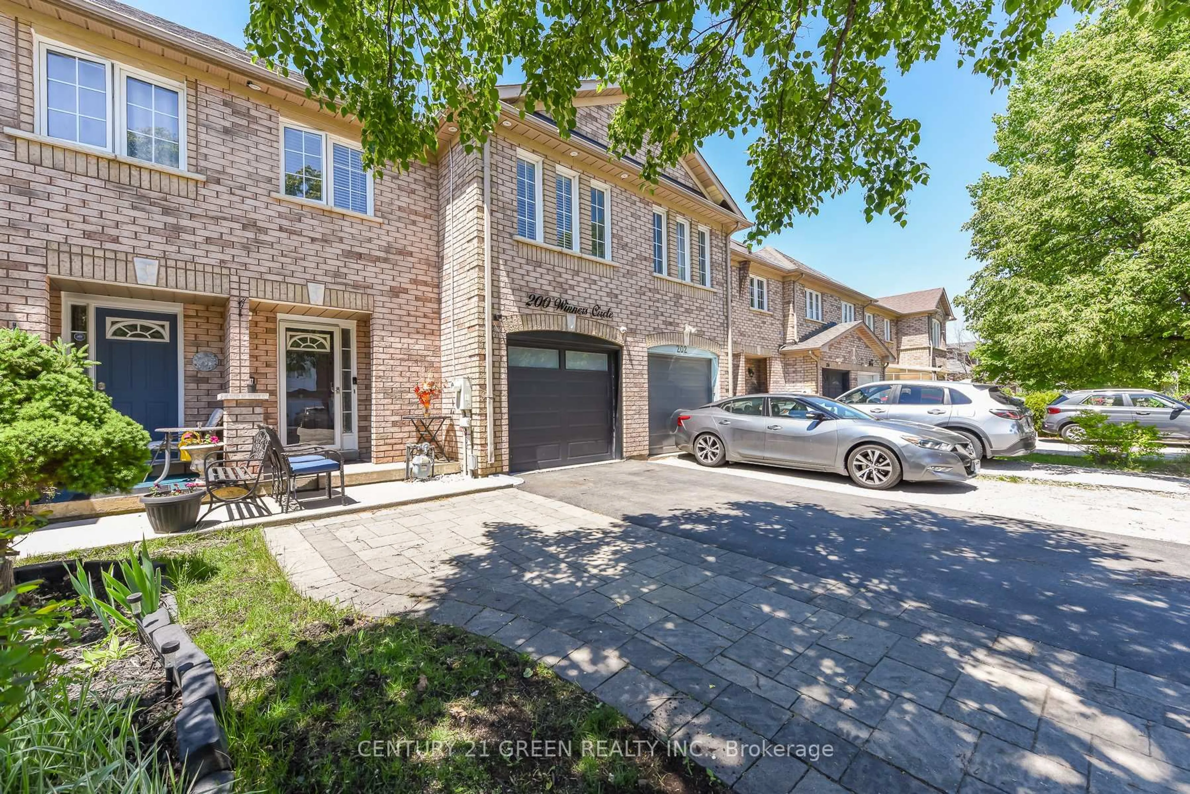 Home with brick exterior material, street for 200 Winners Circ, Brampton Ontario L7A 1M2