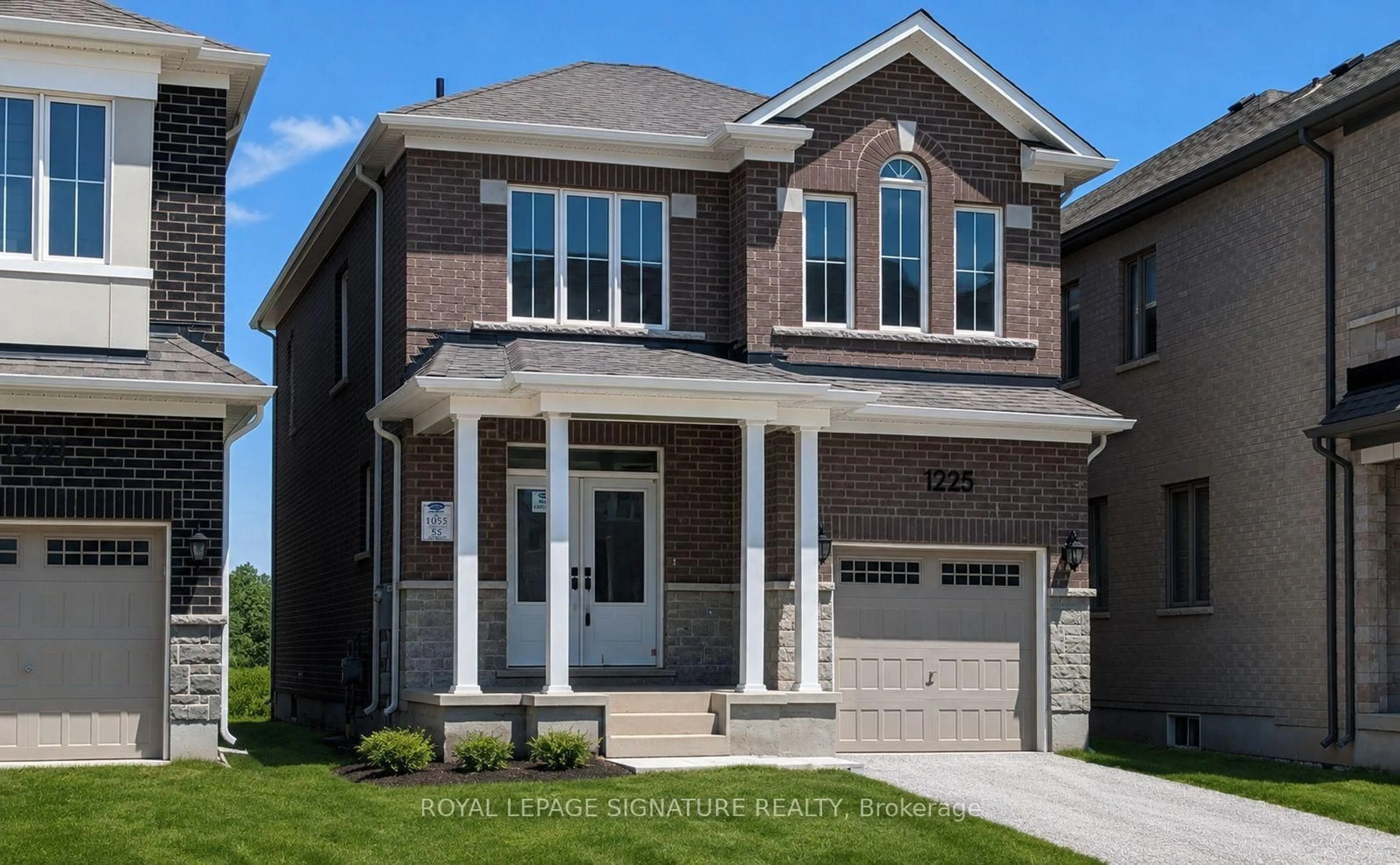 Home with brick exterior material, street for 1225 Manitou Way, Milton Ontario L9T 6H8