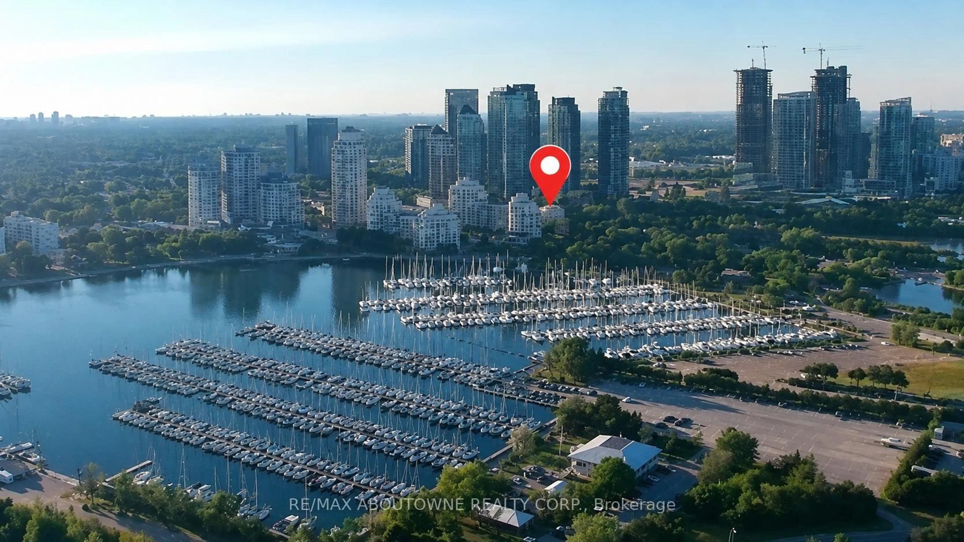 Picture of a map for 2261 Lakeshore Blvd #712, Toronto Ontario M8V 3X1