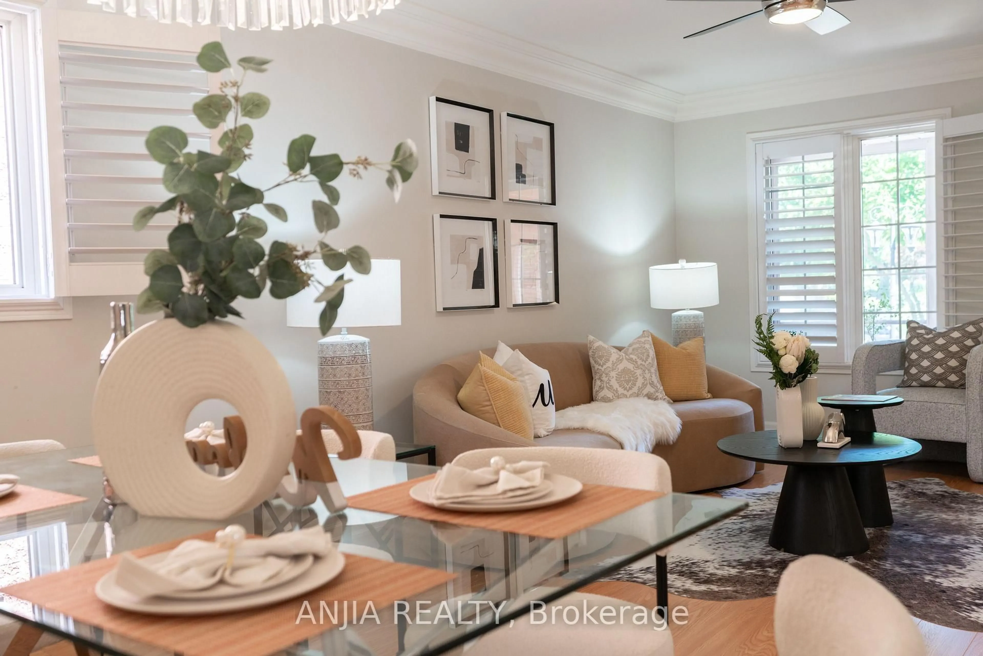 Living room with furniture, unknown for 2410 Eden Valley Dr, Oakville Ontario L6H 6L2