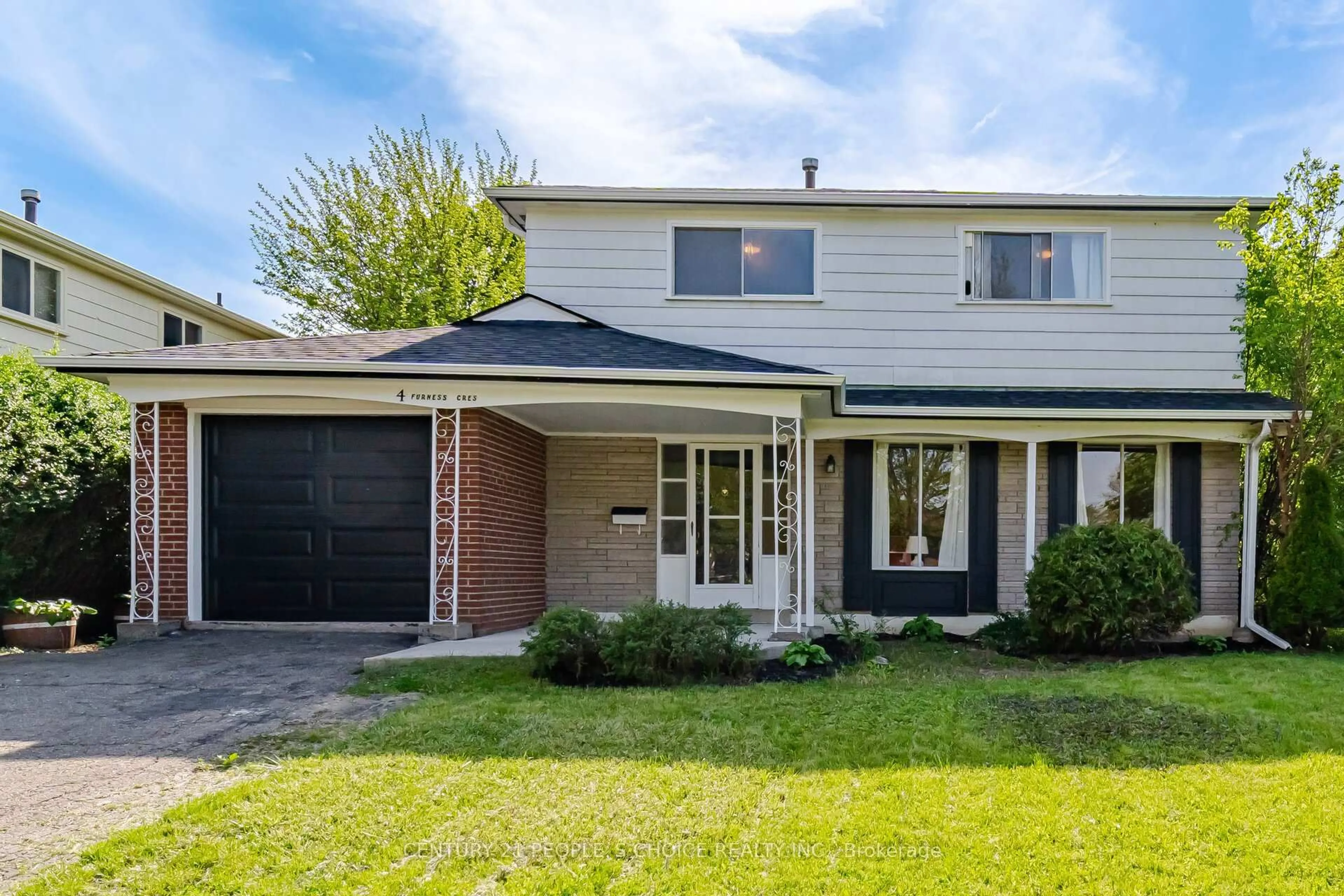 Home with brick exterior material, street for 4 Furness Cres, Toronto Ontario M9V 3V1