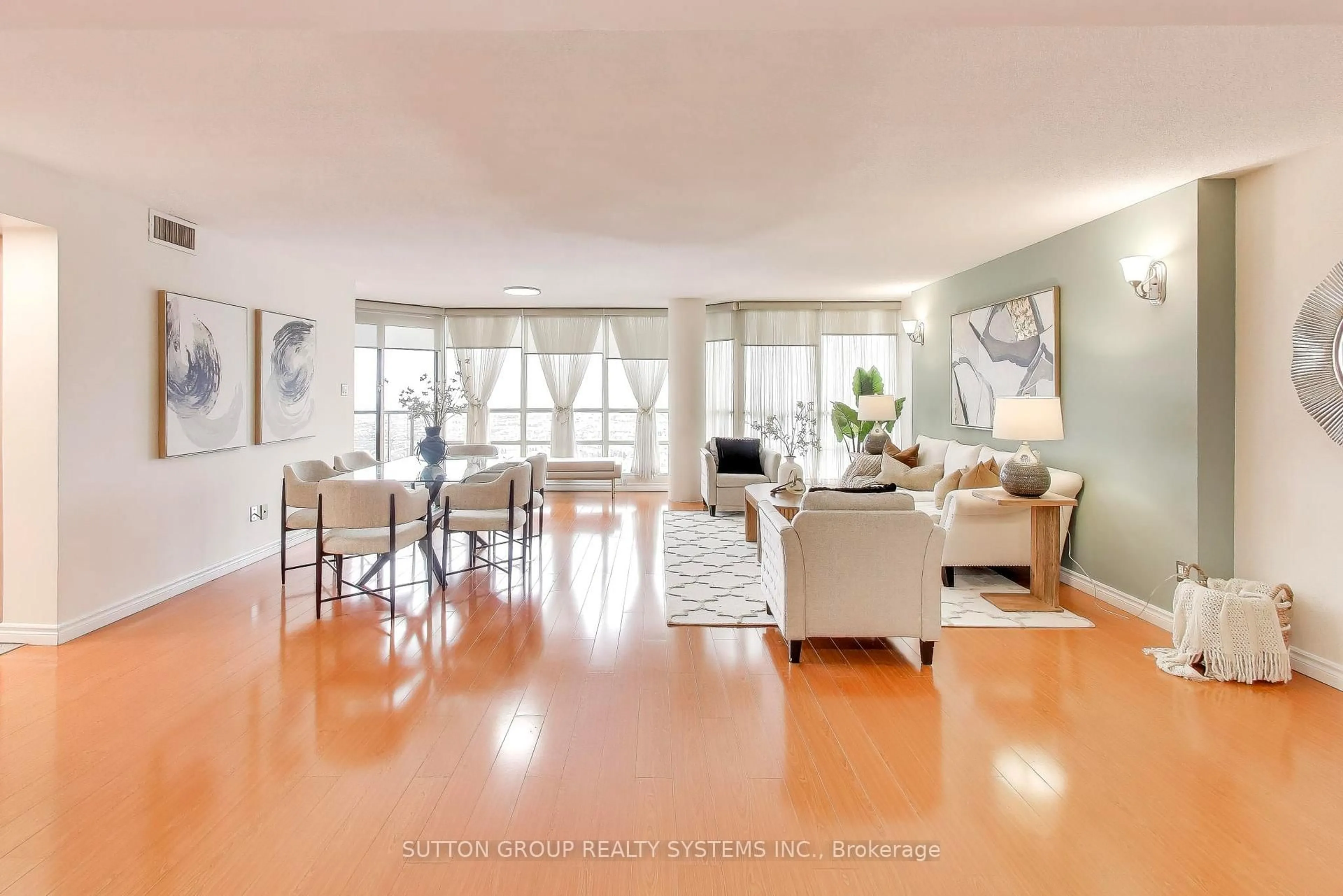Living room with furniture, unknown for 45 Kingsbridge Garden Circ #3307, Mississauga Ontario L5R 3K4