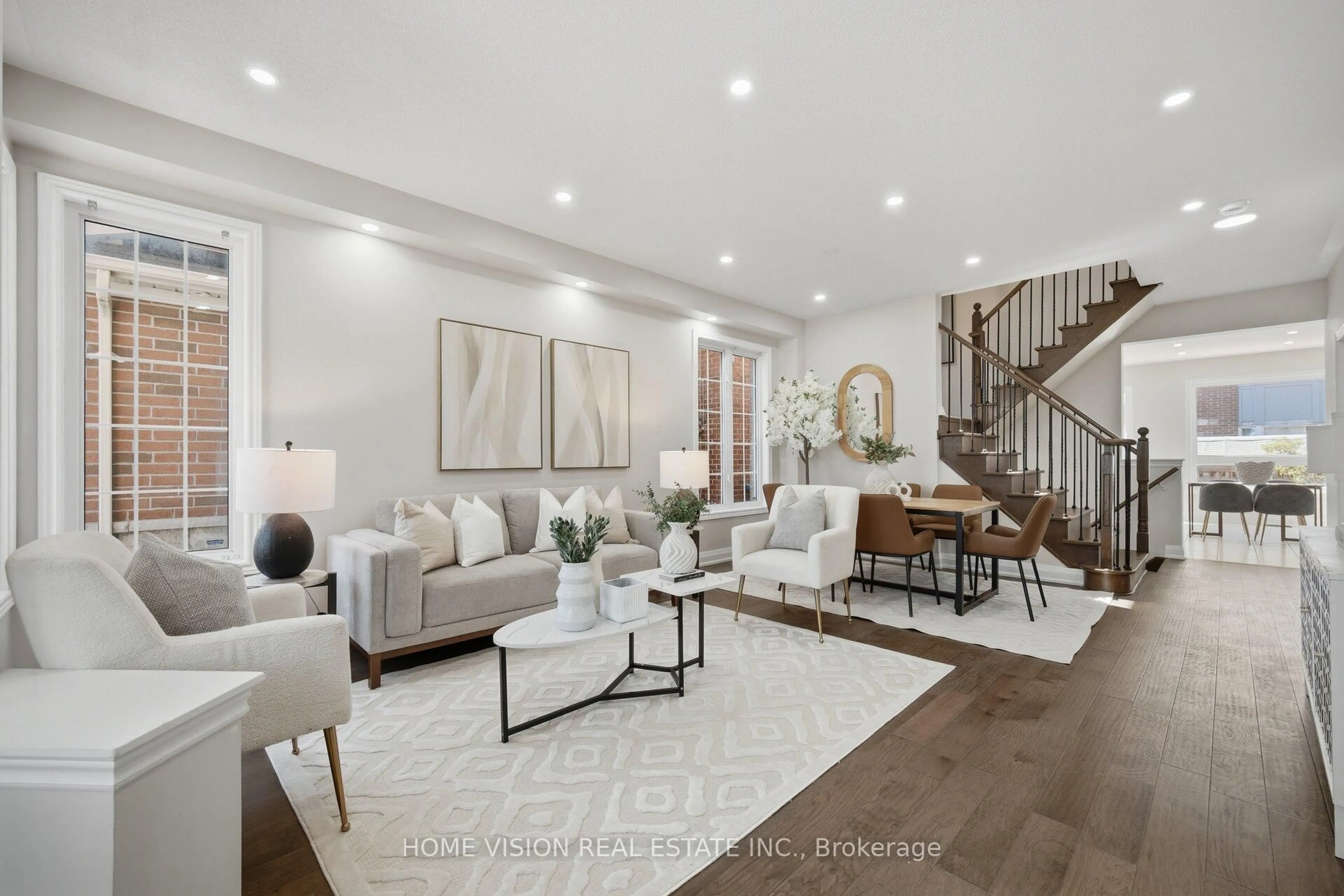 Living room with furniture, unknown for 392 Father Tobin Rd, Brampton Ontario L6R 0S1