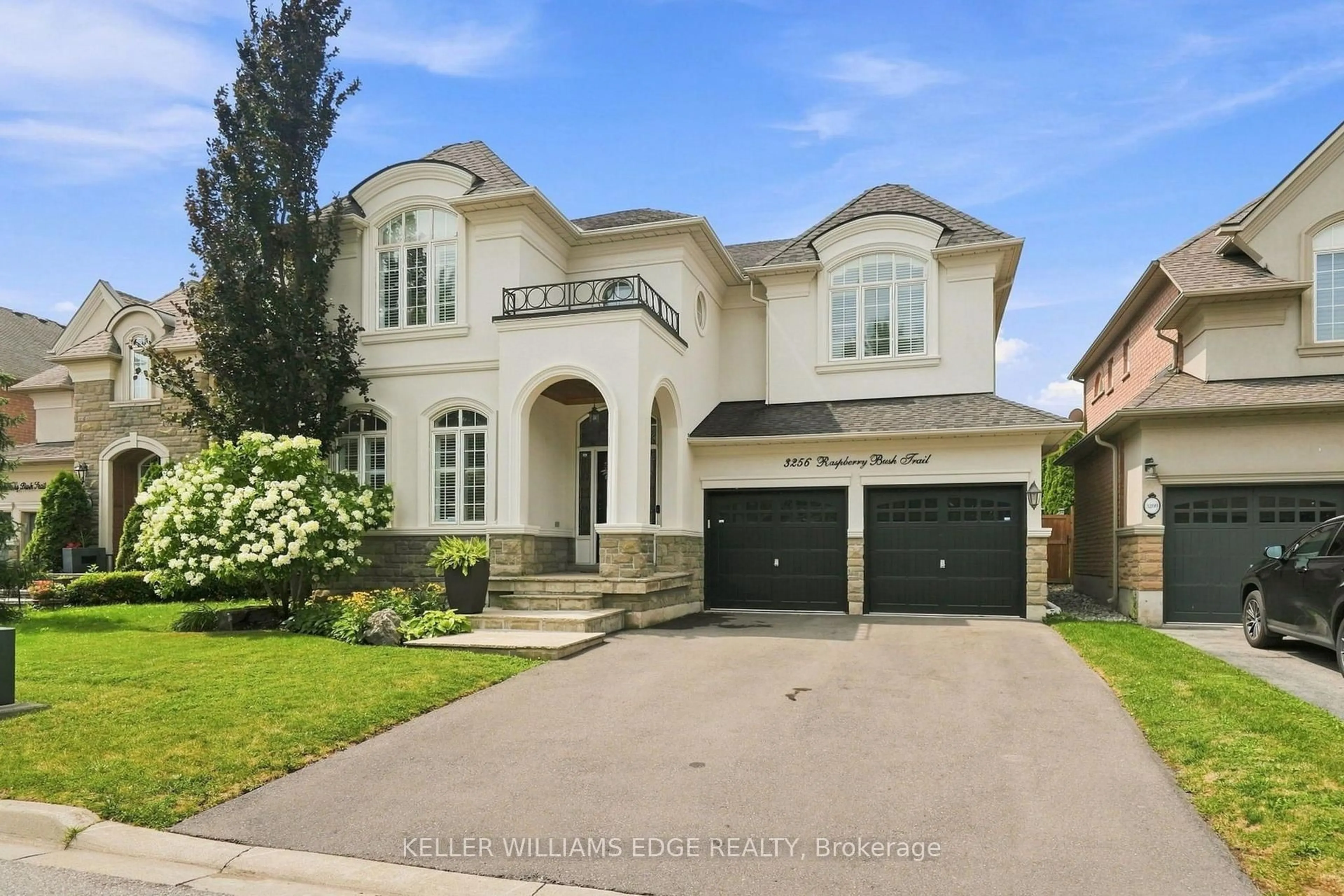 Home with brick exterior material, street for 3256 Raspberry Bush Tr, Oakville Ontario L6L 6V6