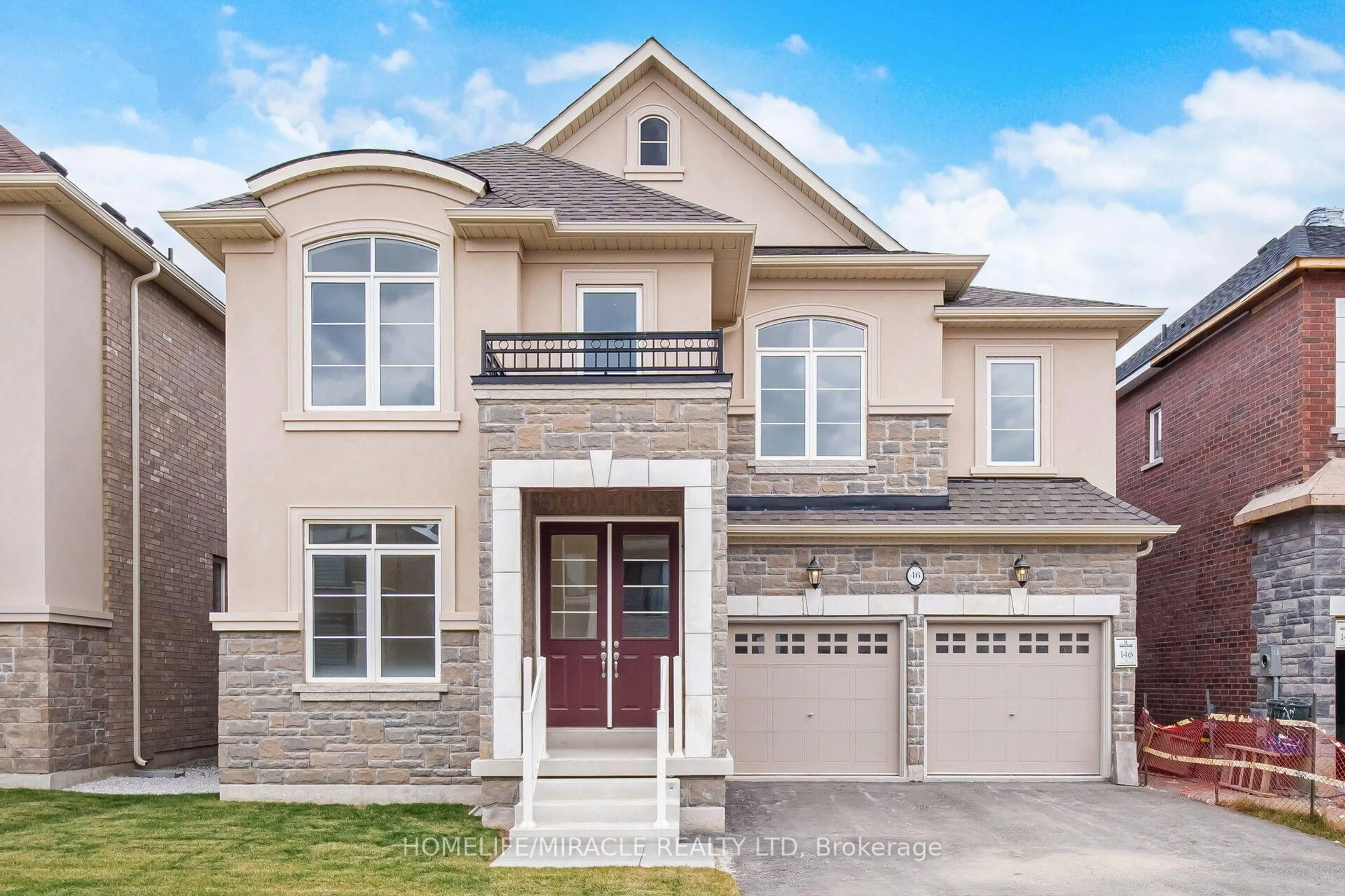 Home with brick exterior material, street for 46 Stratford Dr, Caledon Ontario L7C 4N4