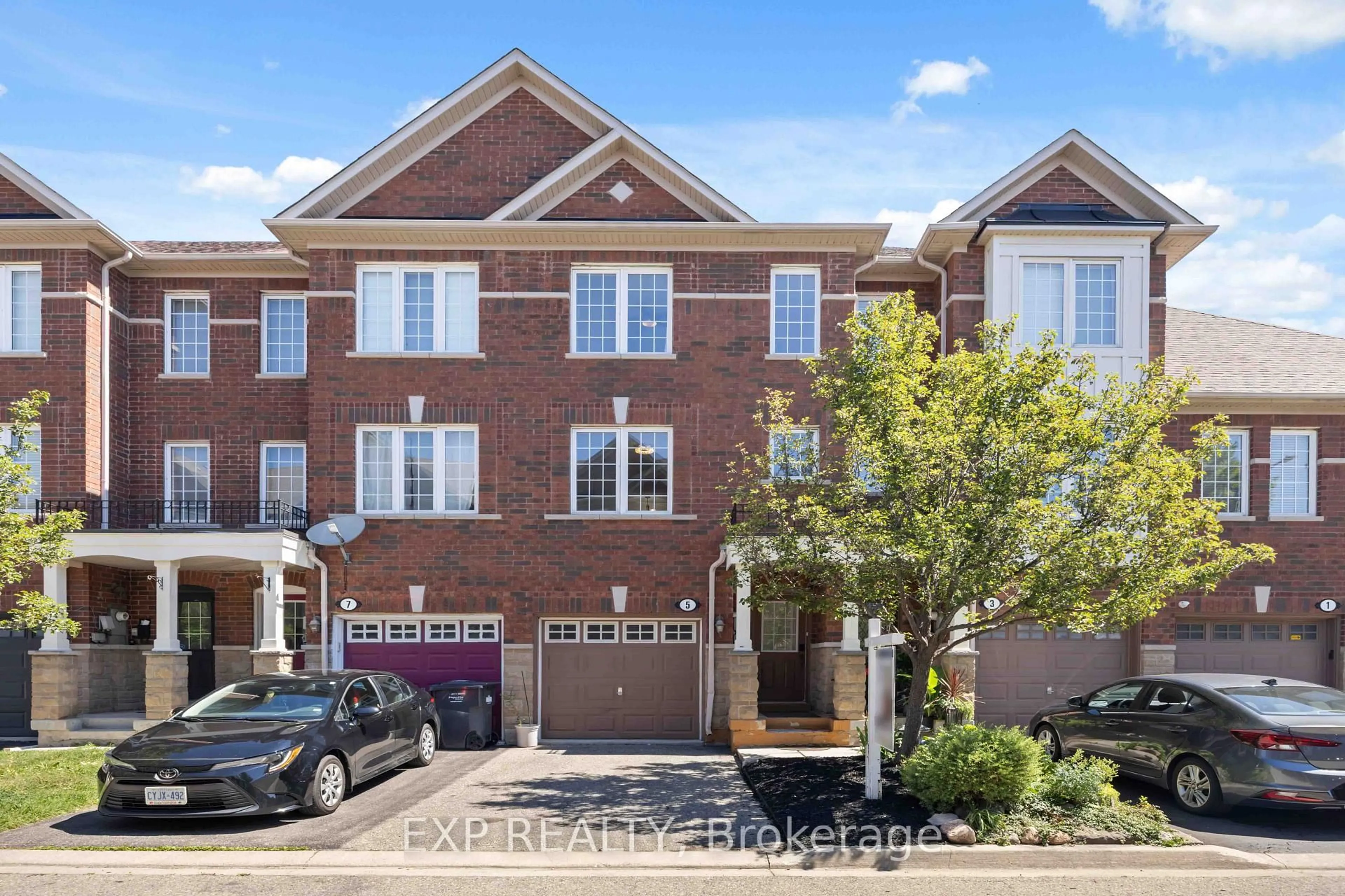 Home with brick exterior material, street for 5 Garden Park Lane, Brampton Ontario L6X 0H1