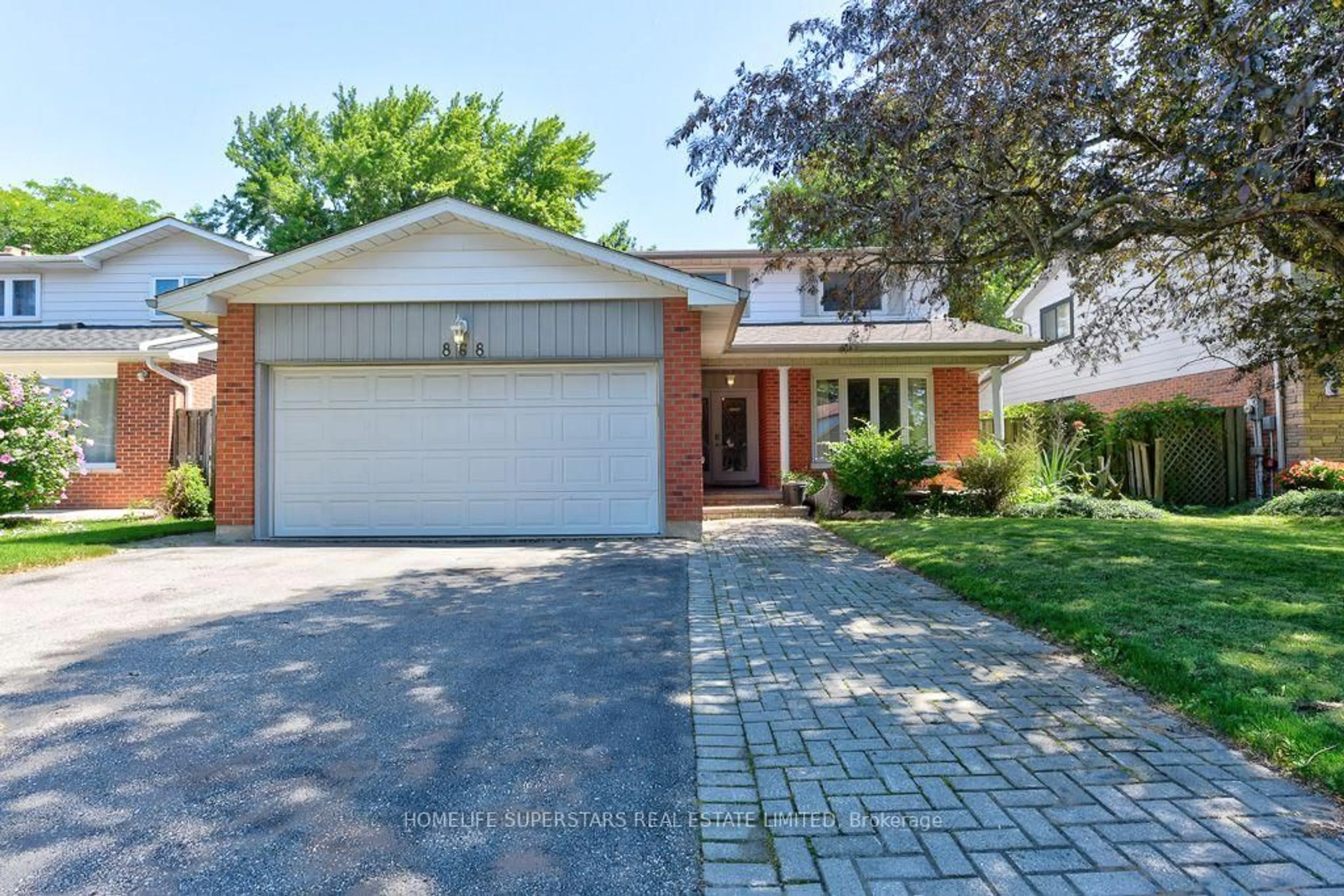 Home with brick exterior material, street for 868 Kowal Dr, Mississauga Ontario L5H 3T4