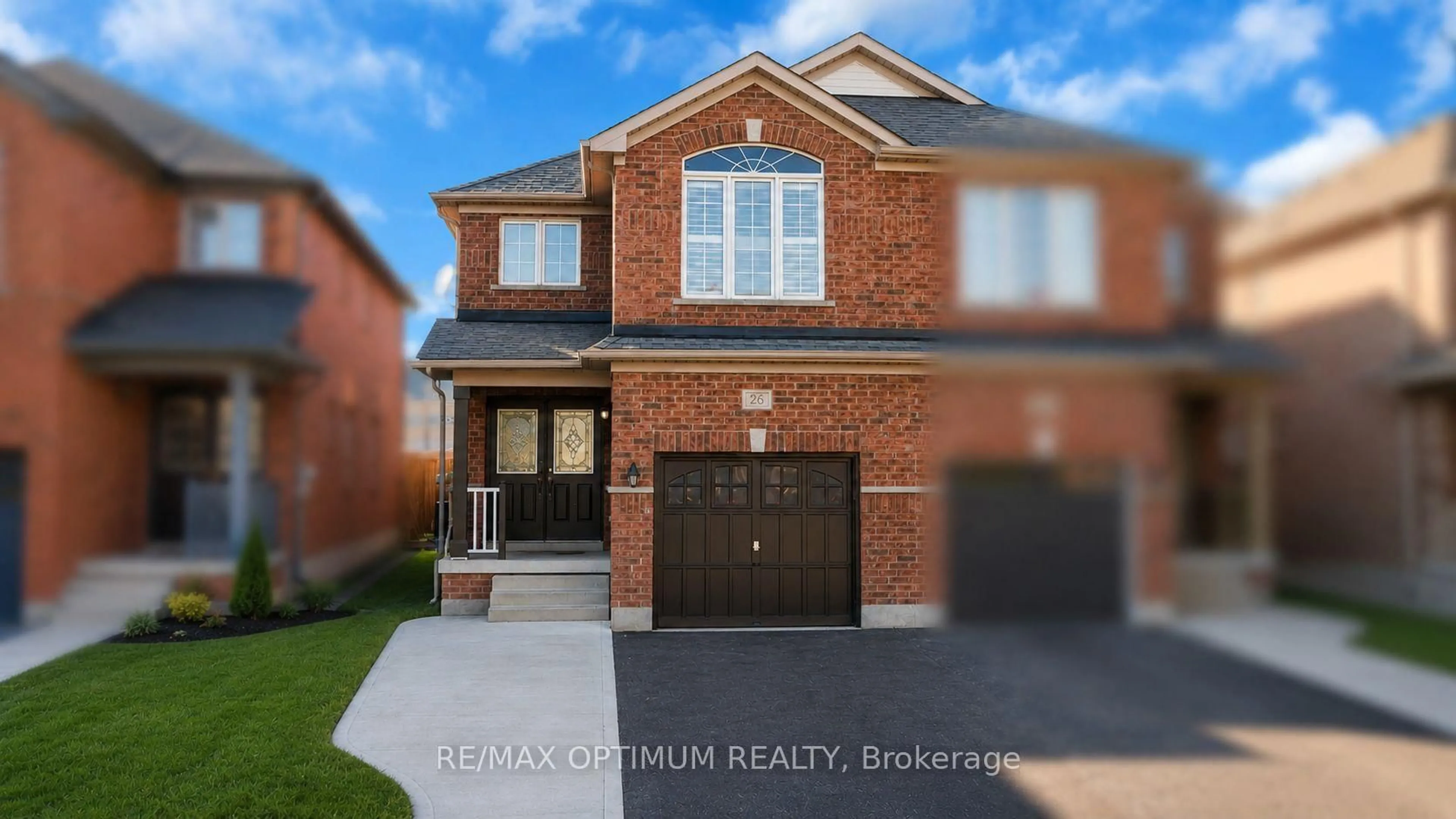 Home with brick exterior material, street for 26 Vintage Gate, Brampton Ontario L6X 5C4