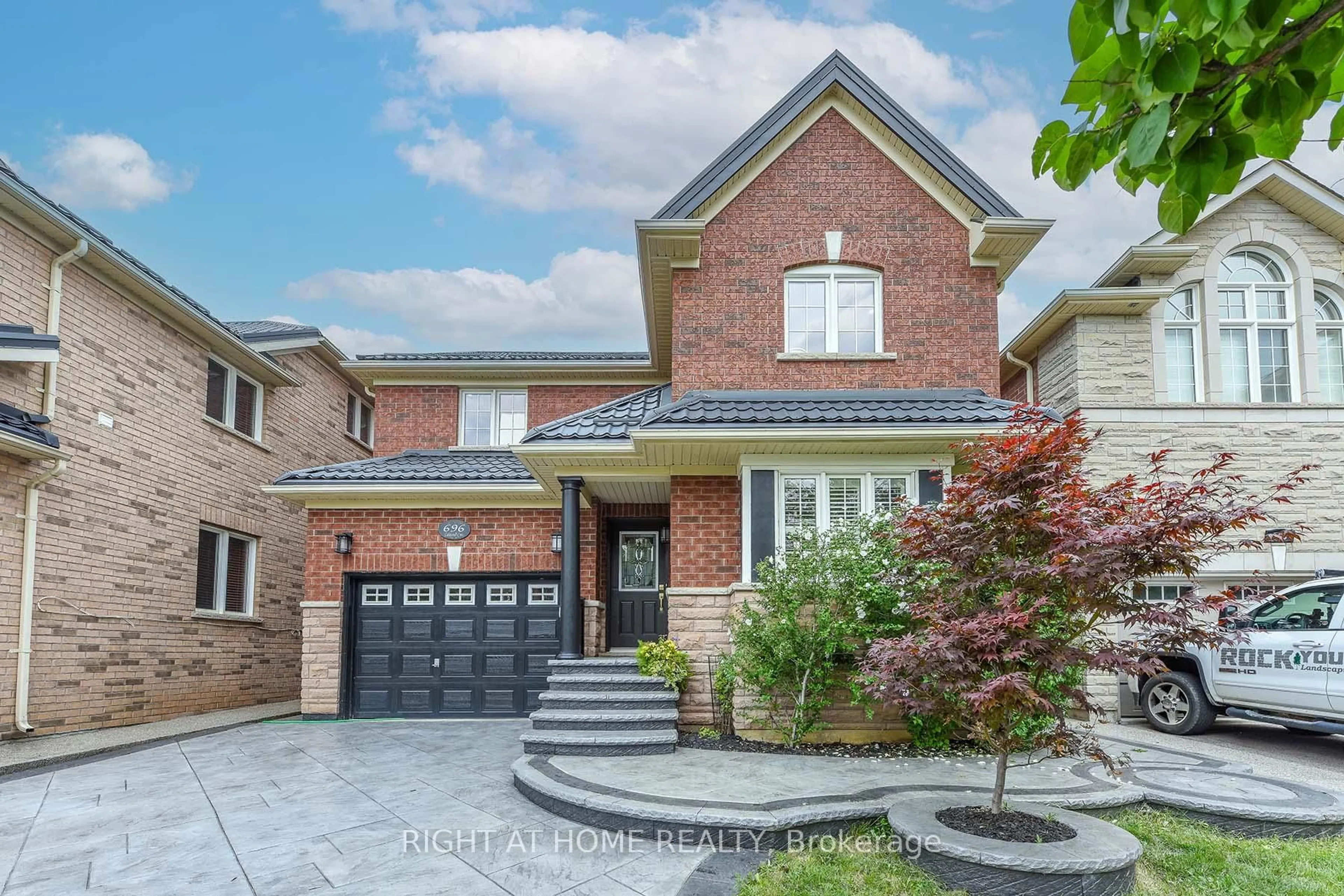 Home with brick exterior material, street for 696 Caldwell Cres, Milton Ontario L9T 0H6