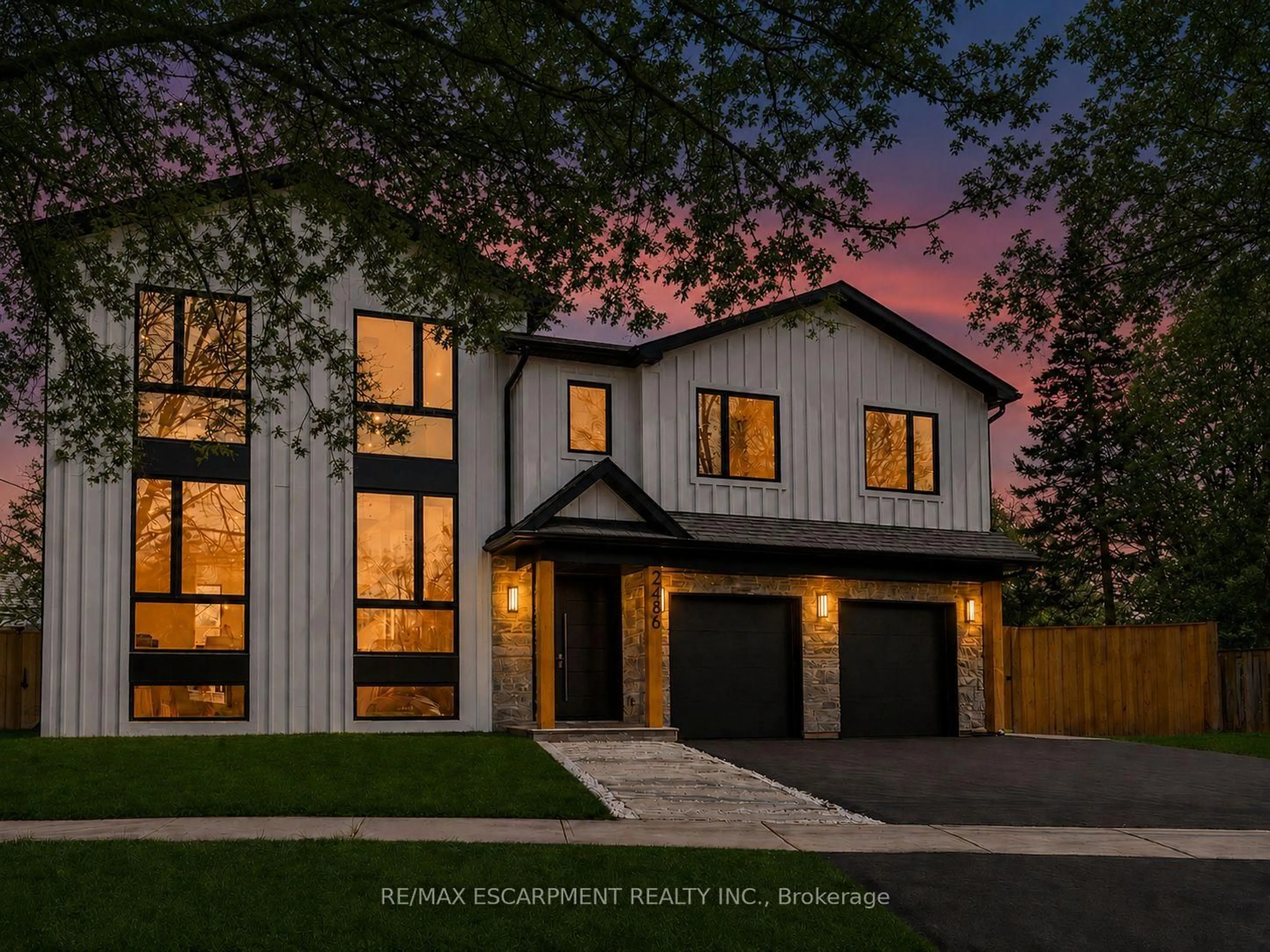 Home with brick exterior material, street for 2488 Bridge Rd, Oakville Ontario L6L 2H2
