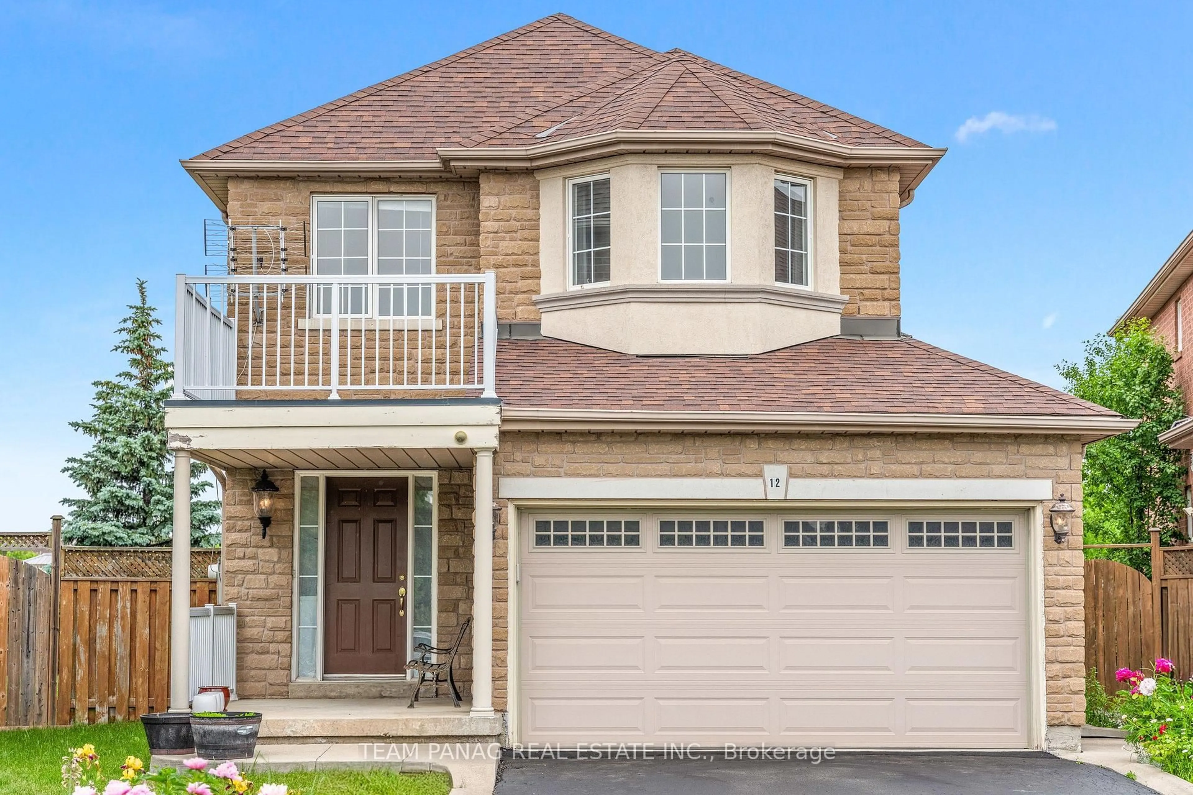 Home with brick exterior material, street for 12 Stirrup Crt, Brampton Ontario L6X 4Y1