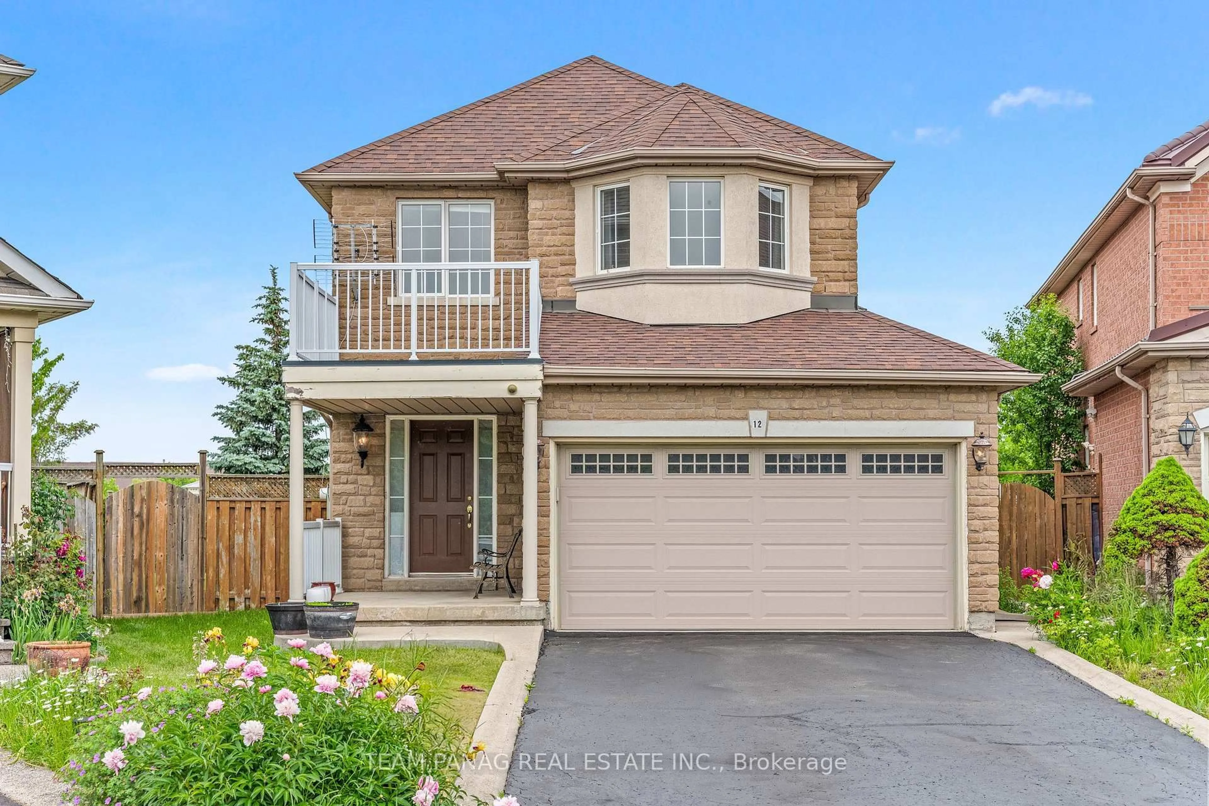 Home with brick exterior material, street for 12 Stirrup Crt, Brampton Ontario L6X 4Y1