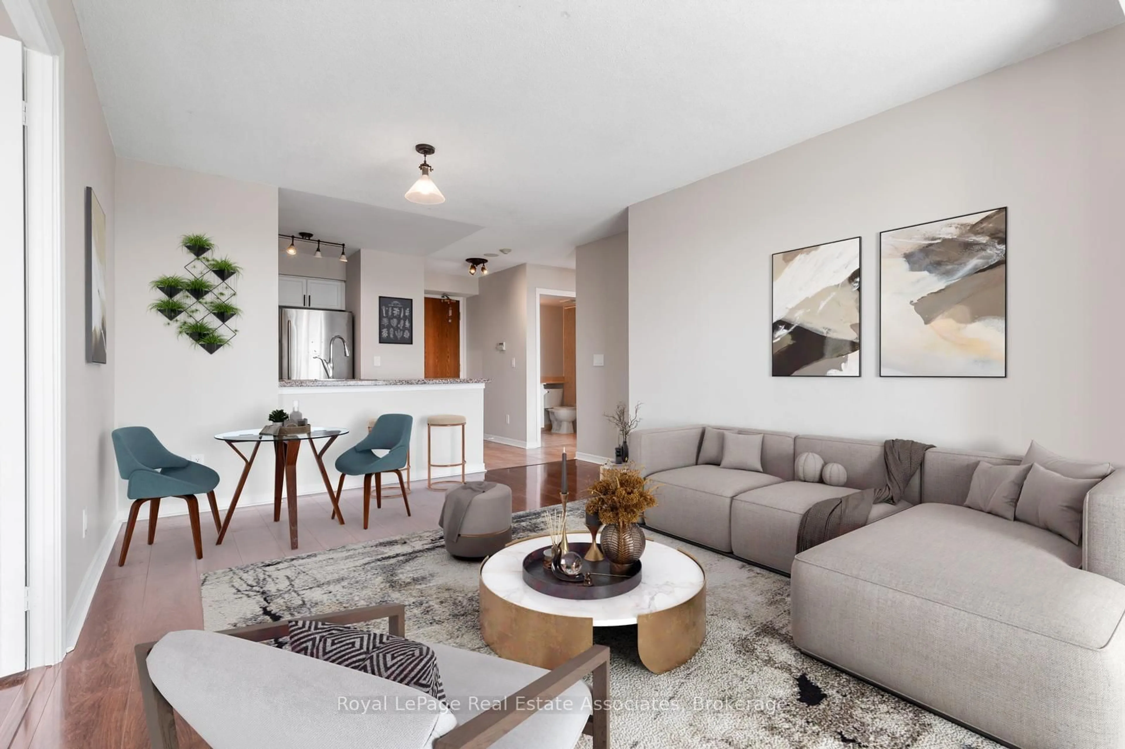 Living room with furniture, unknown for 4889 Kimbermount Ave #1707, Mississauga Ontario L5M 7R9