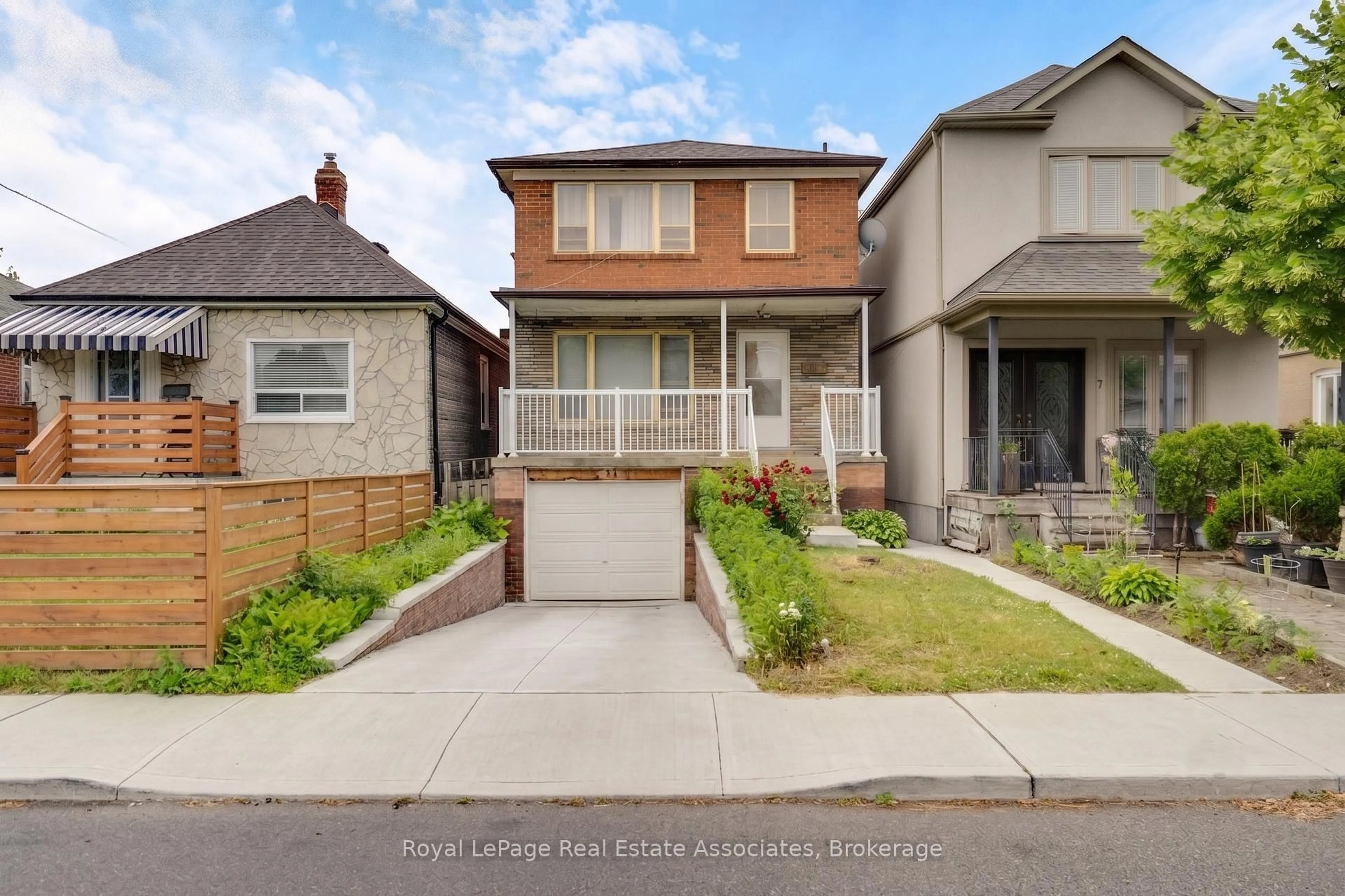 Home with brick exterior material, street for 5 Homeview Ave, Toronto Ontario M6N 1S9