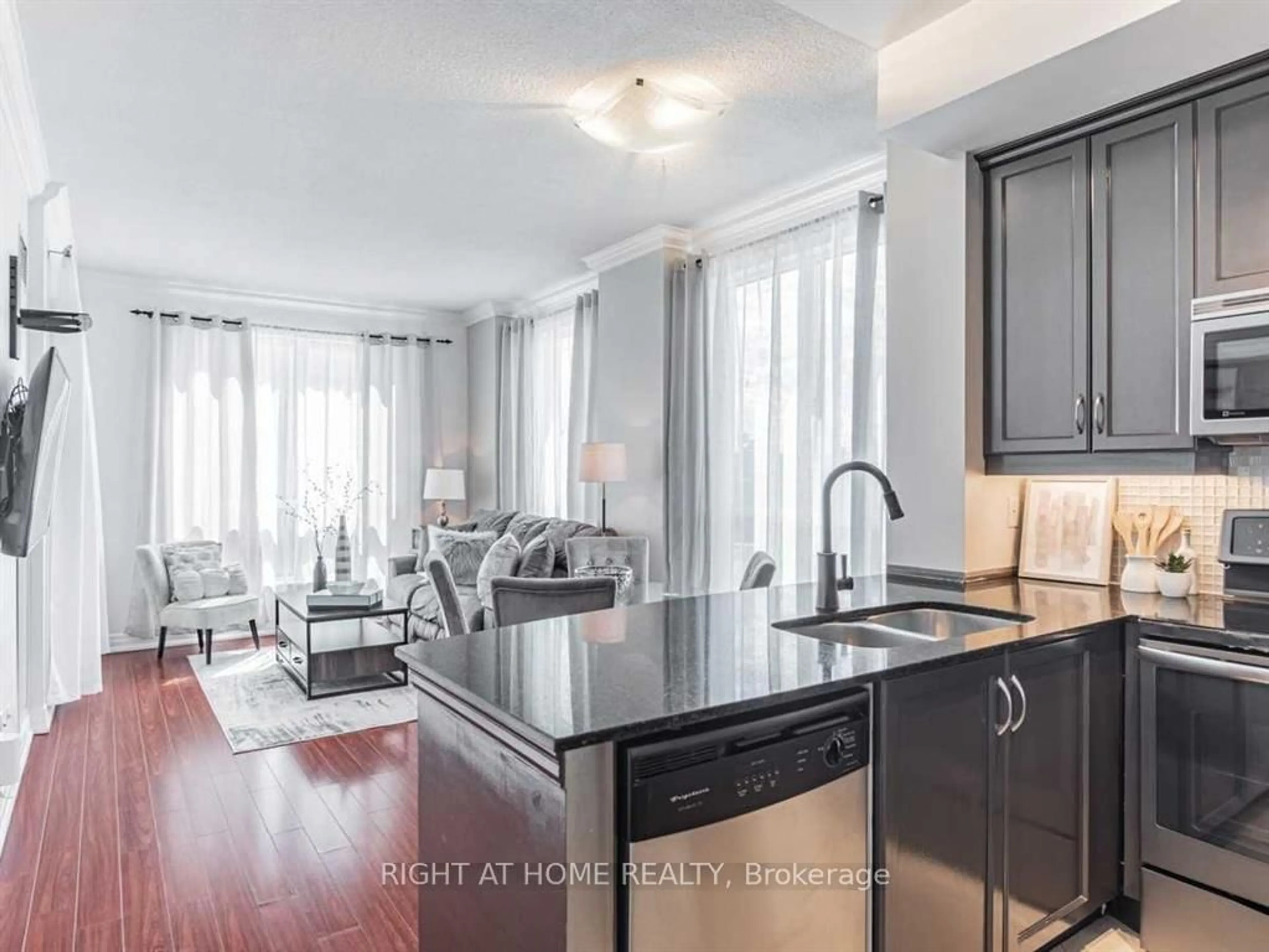 Open concept kitchen, unknown for 2087 Lake Shore Blvd #207, Toronto Ontario M8V 4G3