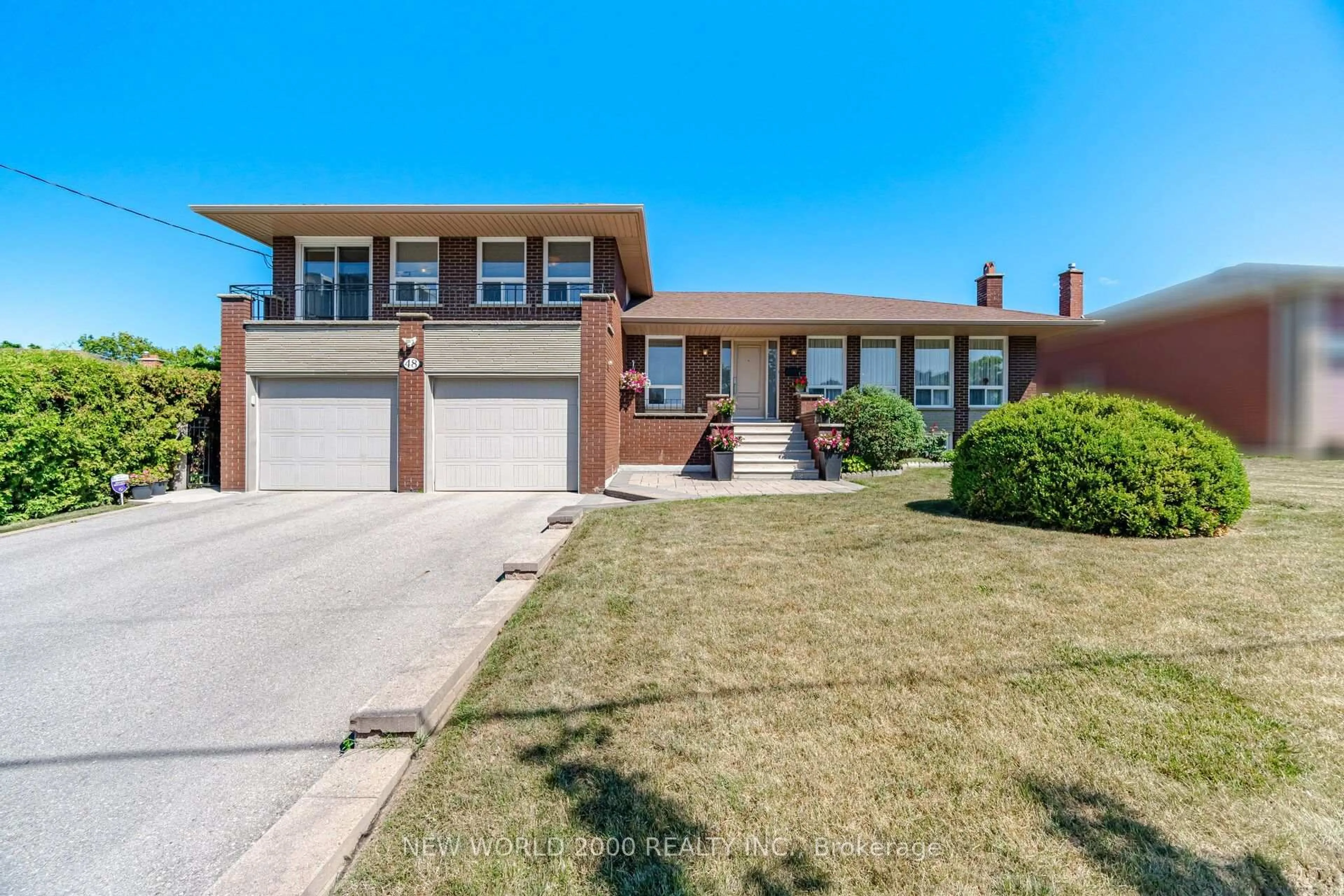 Home with brick exterior material, street for 48 Clair Rd, Toronto Ontario M3N 1A6