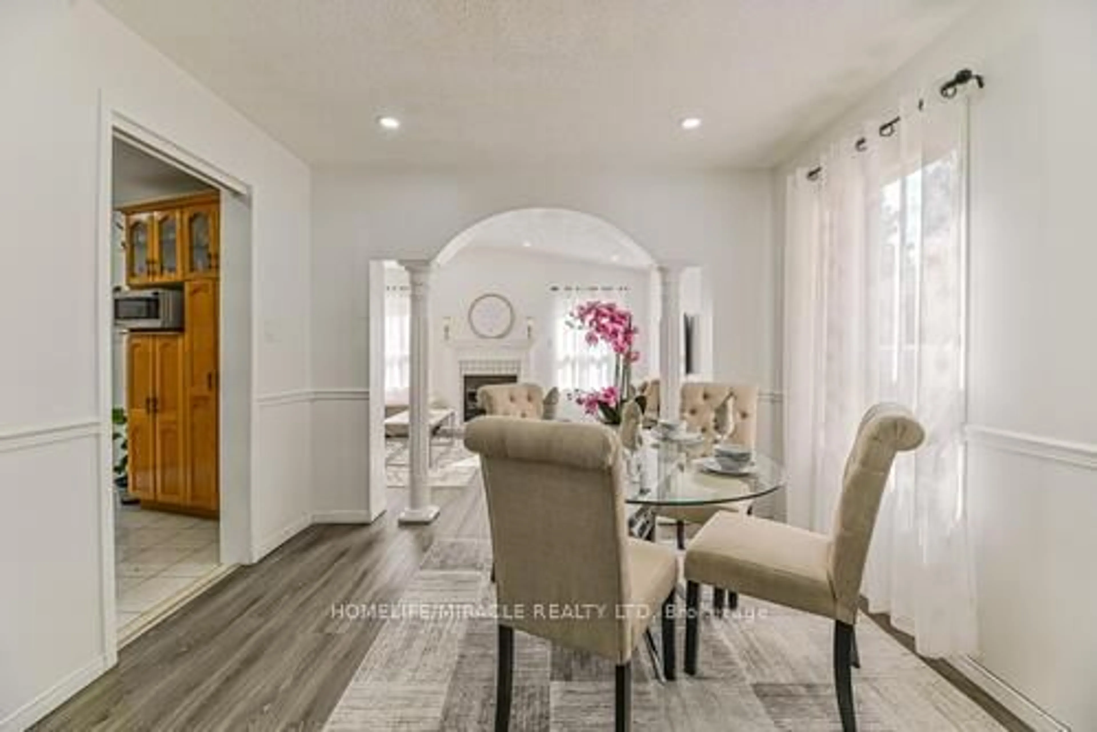Dining room, ceramic/tile floor for 36 Letty Ave, Brampton Ontario L6Y 4T3