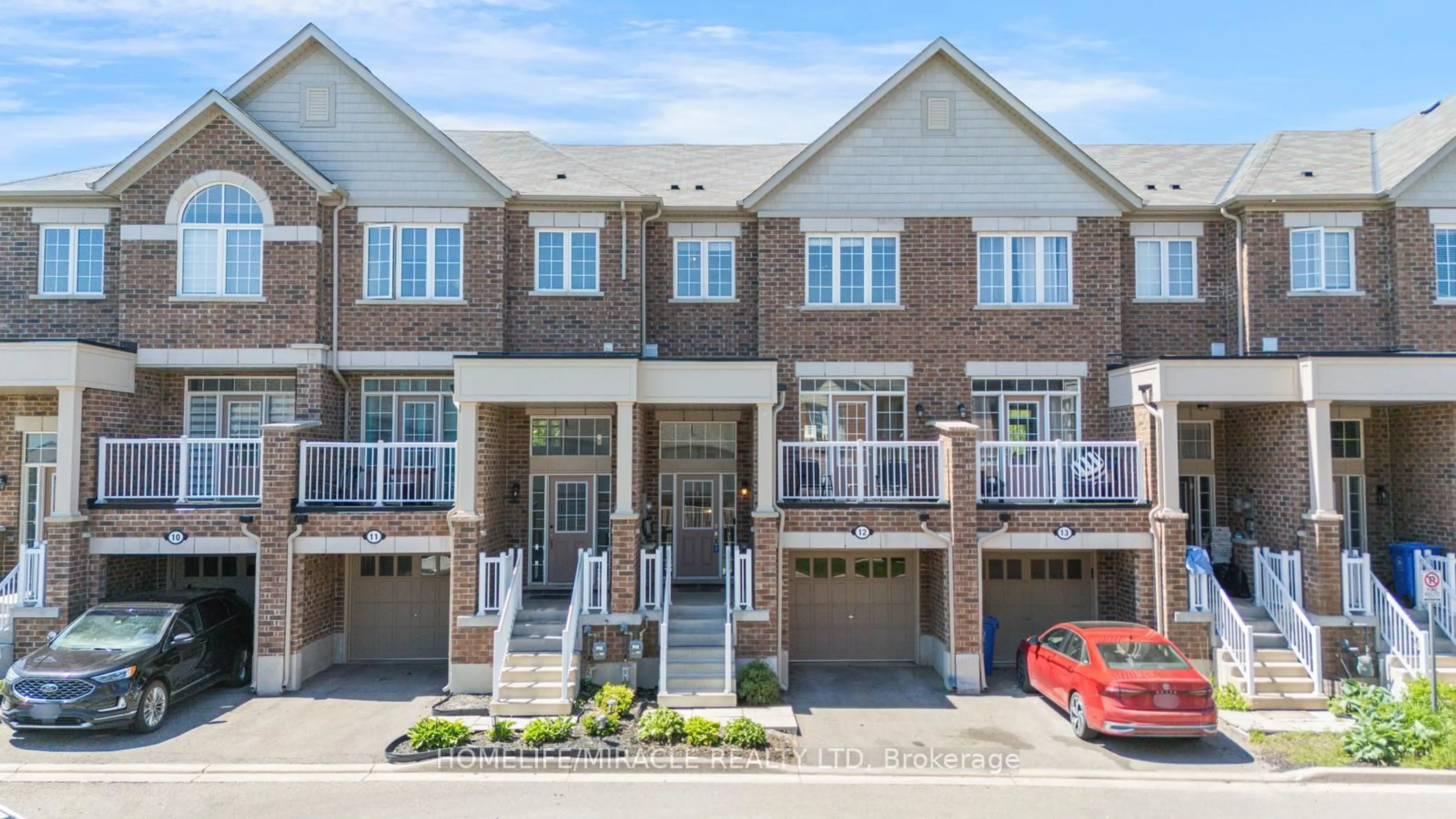 Home with brick exterior material, street for 172 Parkinson Cres #12, Orangeville Ontario L9W 4K3