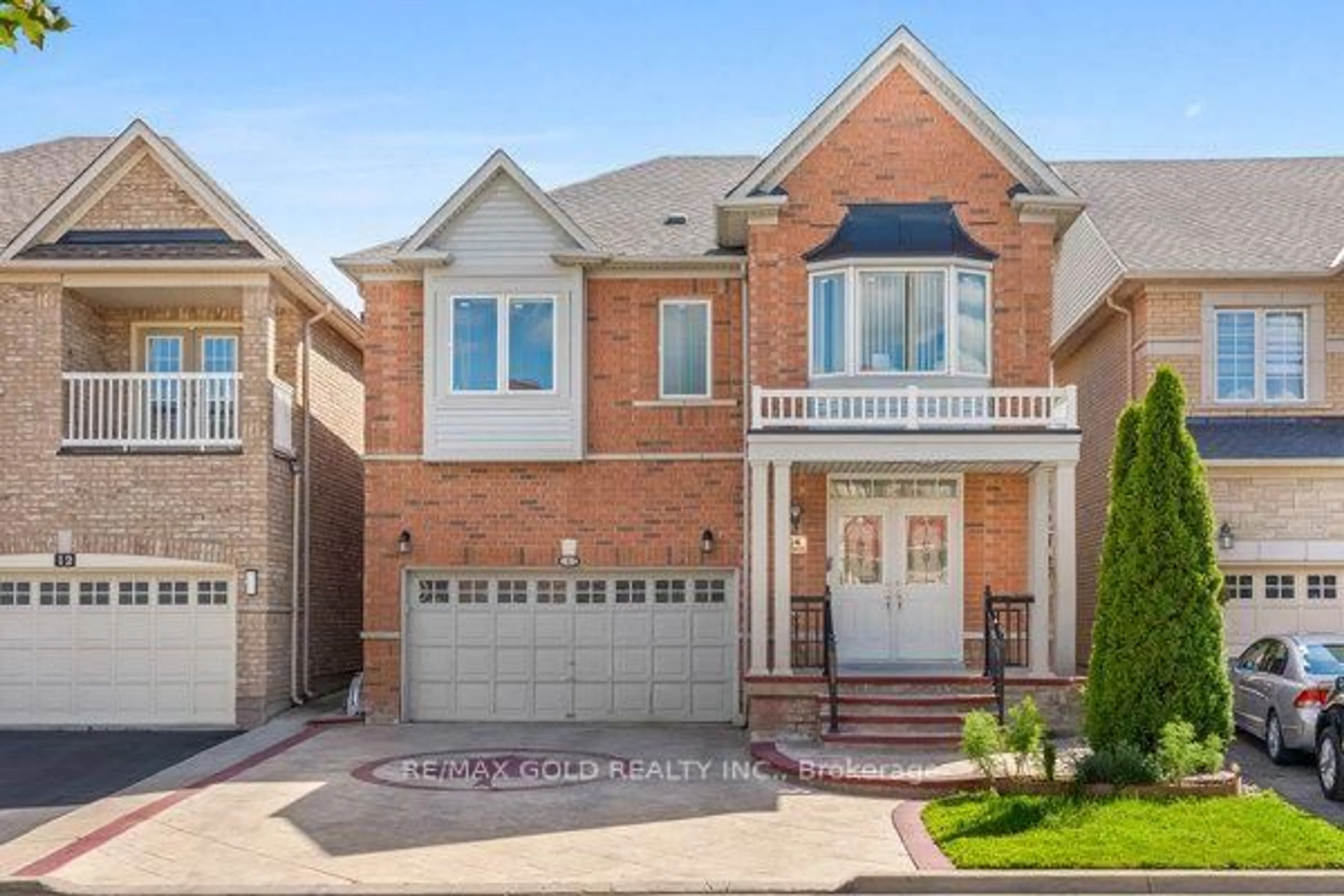 Home with brick exterior material, street for 14 Beckenham Rd, Brampton Ontario L6P 2L7
