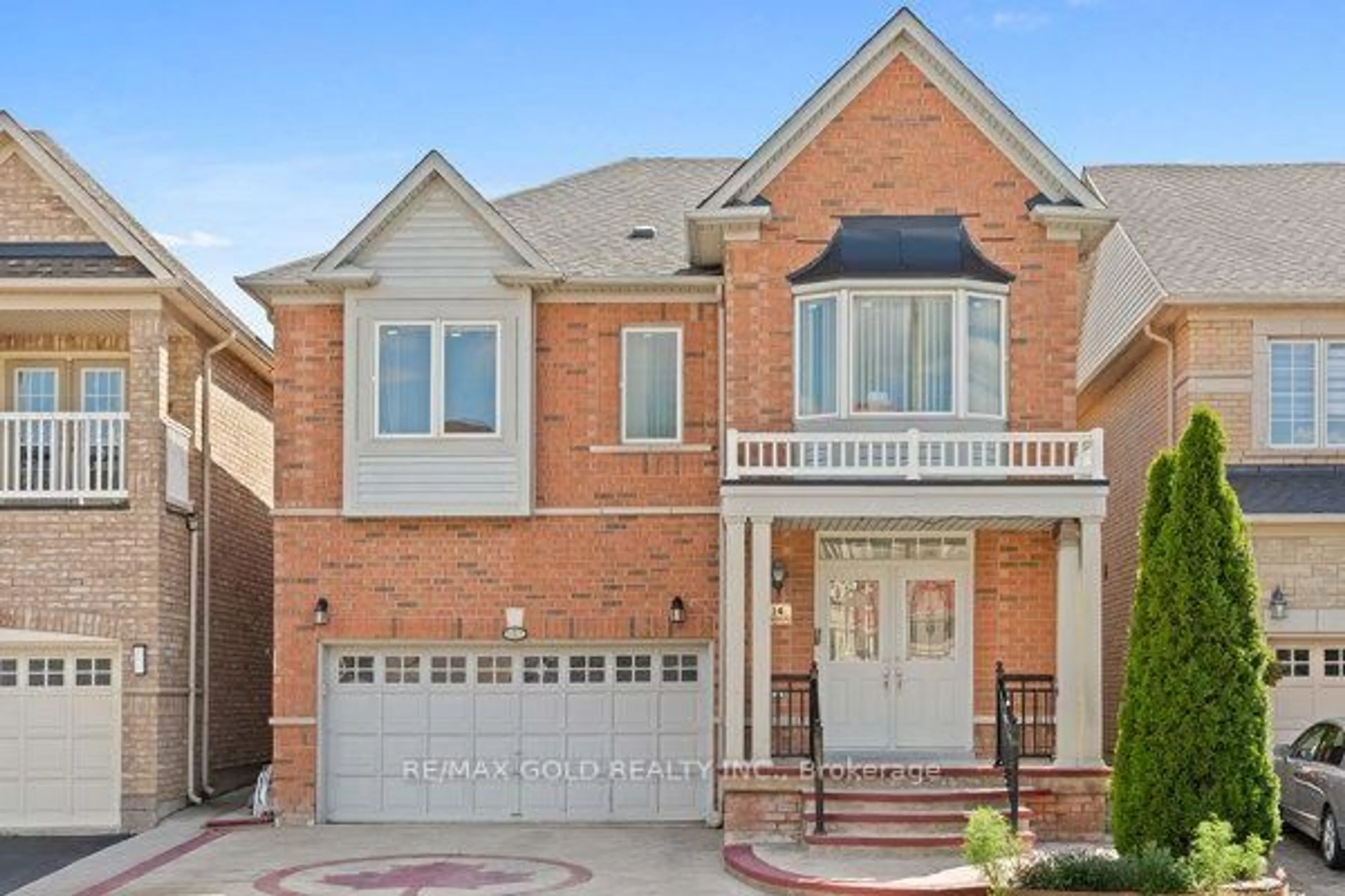 Home with brick exterior material, street for 14 Beckenham Rd, Brampton Ontario L6P 2L7