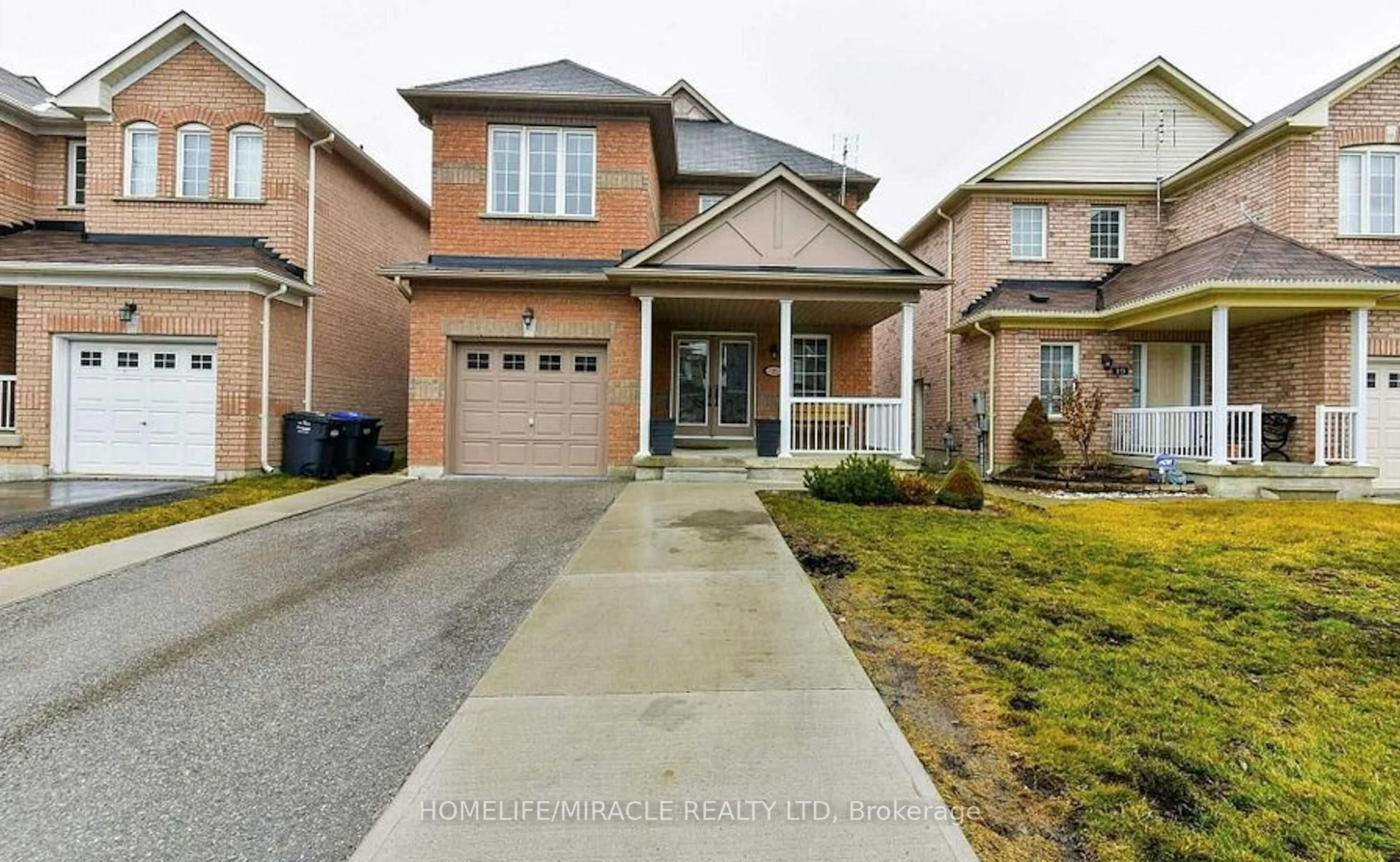 Home with brick exterior material, street for 21 Chalkfarm Cres, Brampton Ontario L7A 3V8