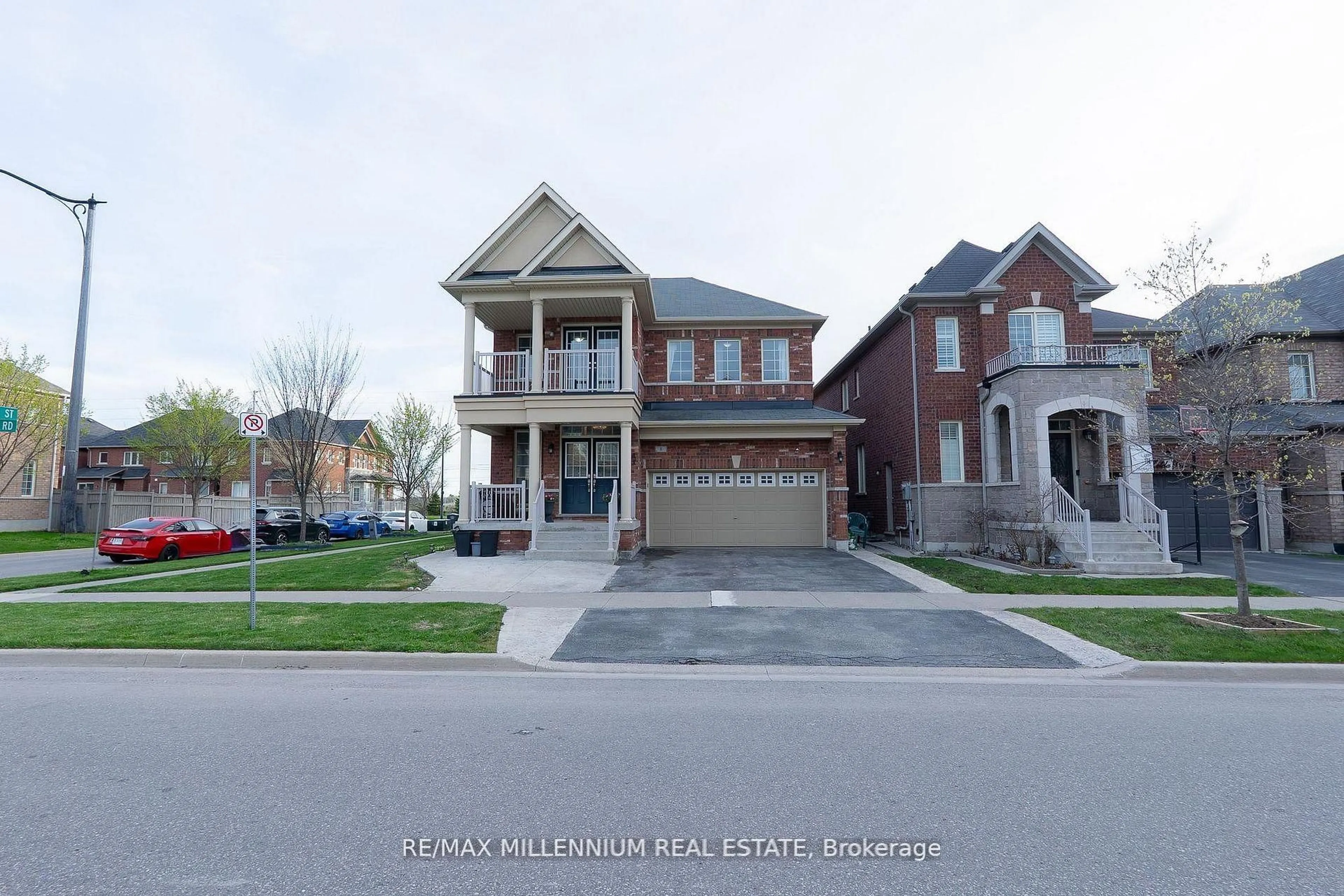 Home with brick exterior material, street for 8 Zelda Rd, Brampton Ontario L6R 0B3