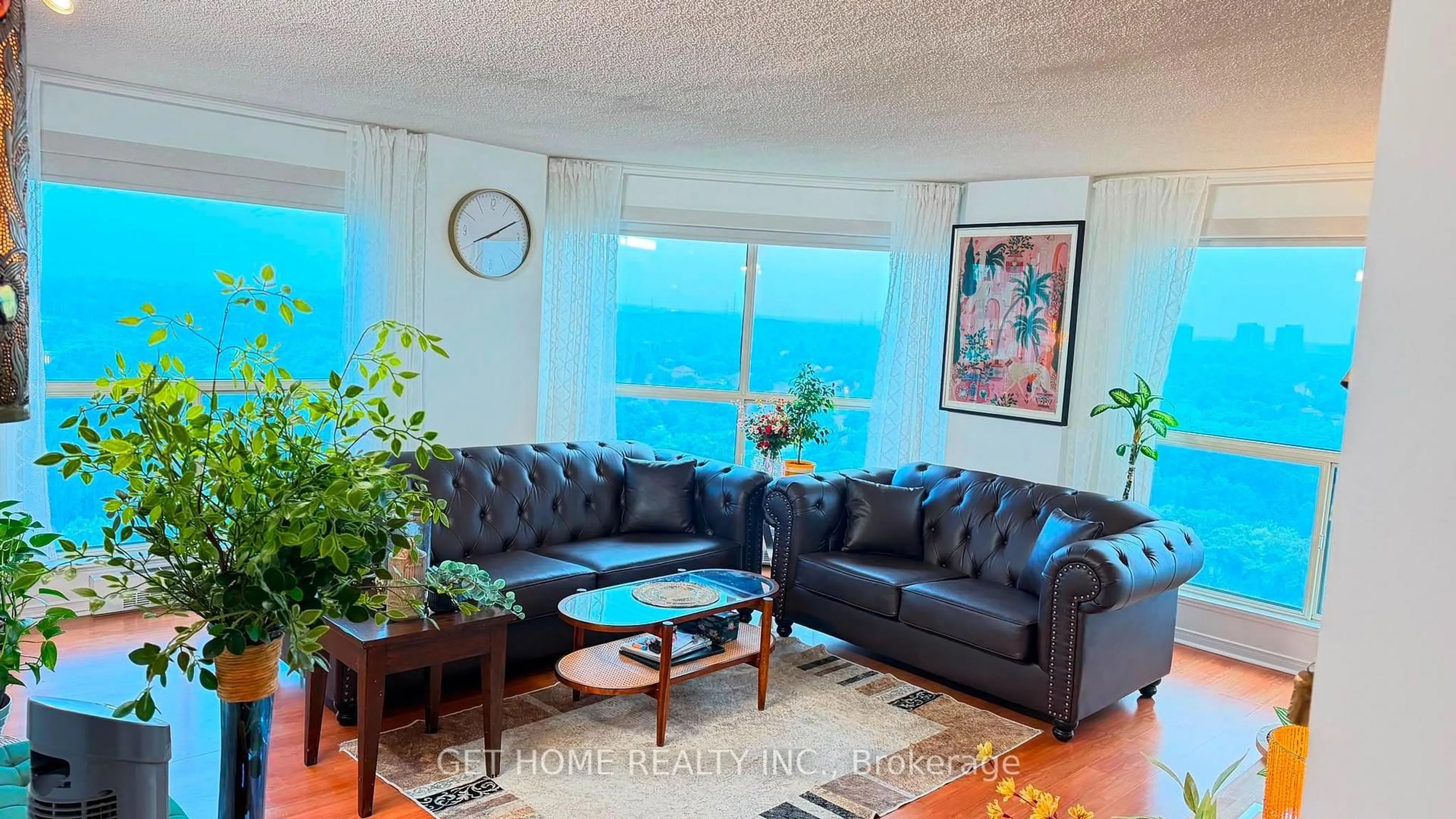 Living room with furniture, unknown for 2155 Burnhamthorpe Rd #1709, Mississauga Ontario L5L 5P4