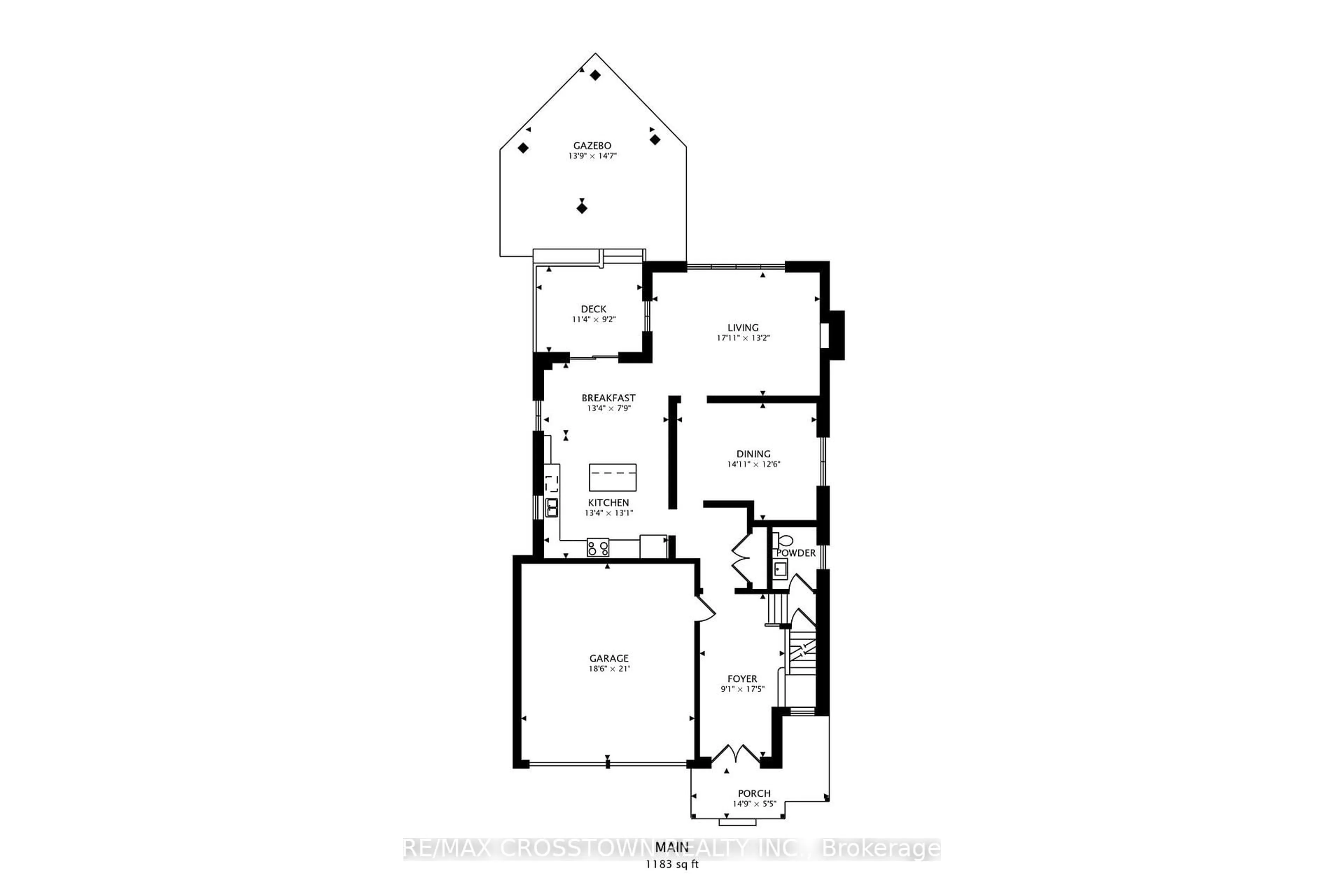 Floor plan for 23 Boyces Creek Crt, Caledon Ontario L7C 3S1