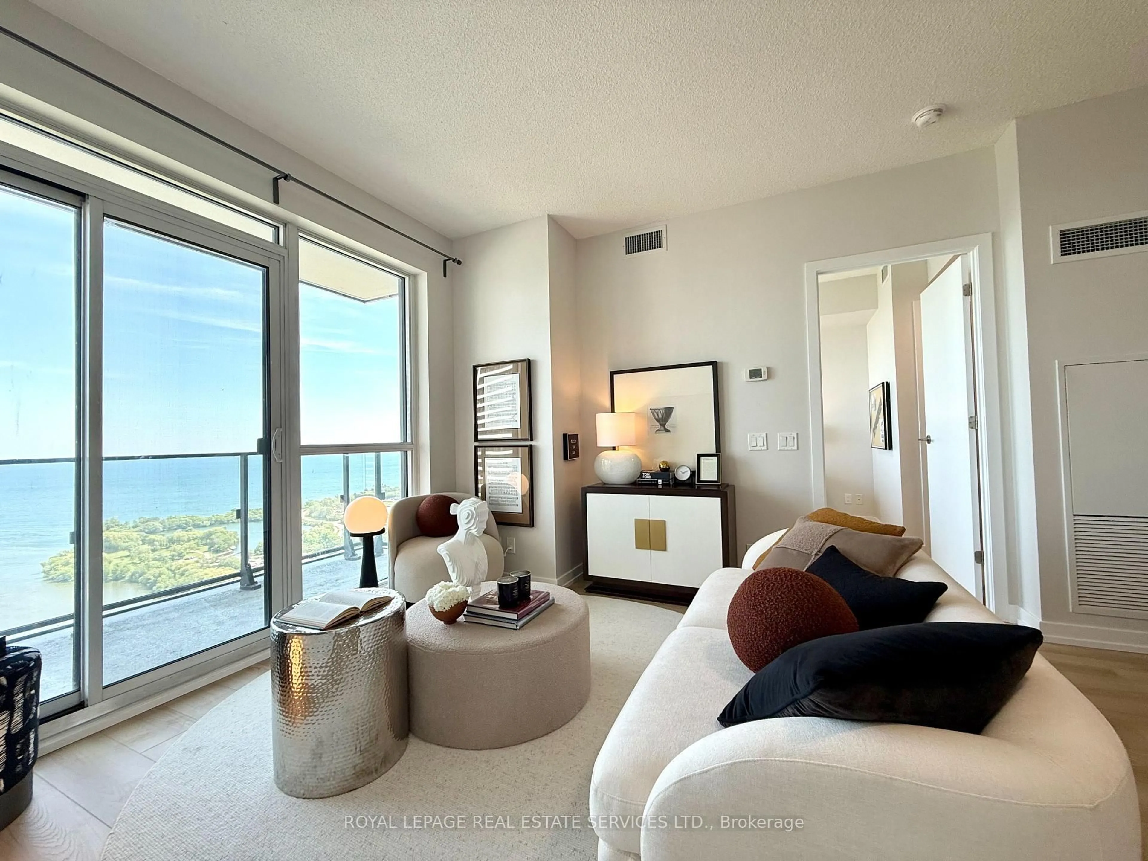 Living room with furniture, unknown for 2200 Lake Shore Blvd #3310, Toronto Ontario M8V 1A4