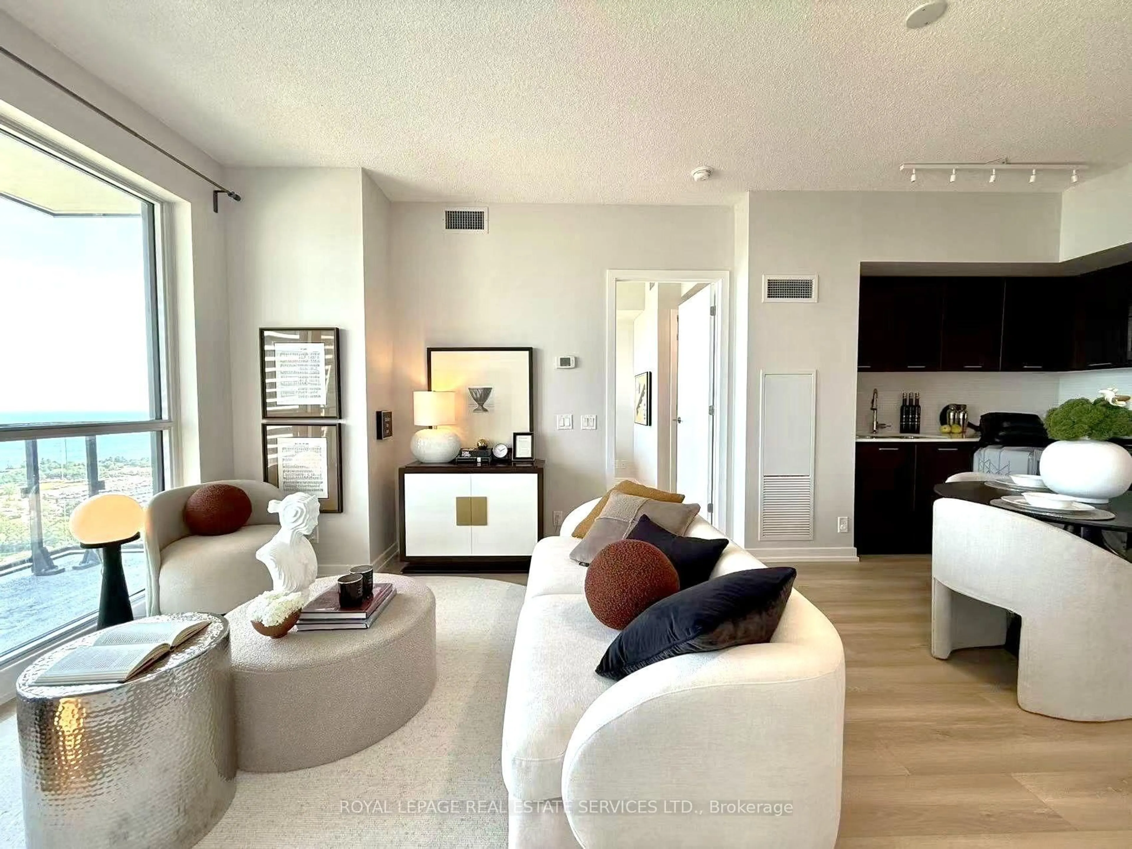 Living room with furniture, unknown for 2200 Lake Shore Blvd #3310, Toronto Ontario M8V 1A4