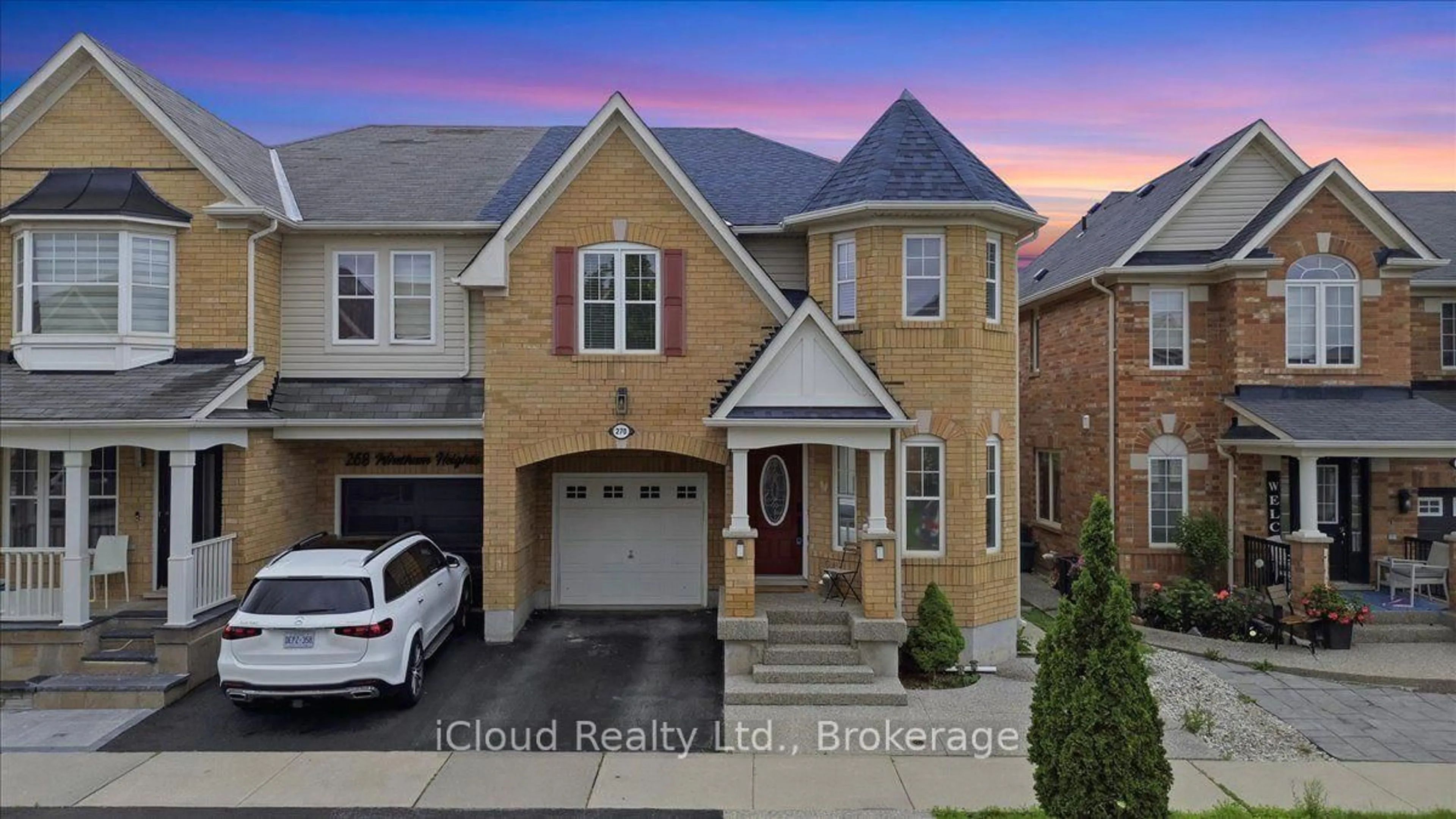 Home with brick exterior material, street for 270 Whetham Hts, Milton Ontario L9T 0N7