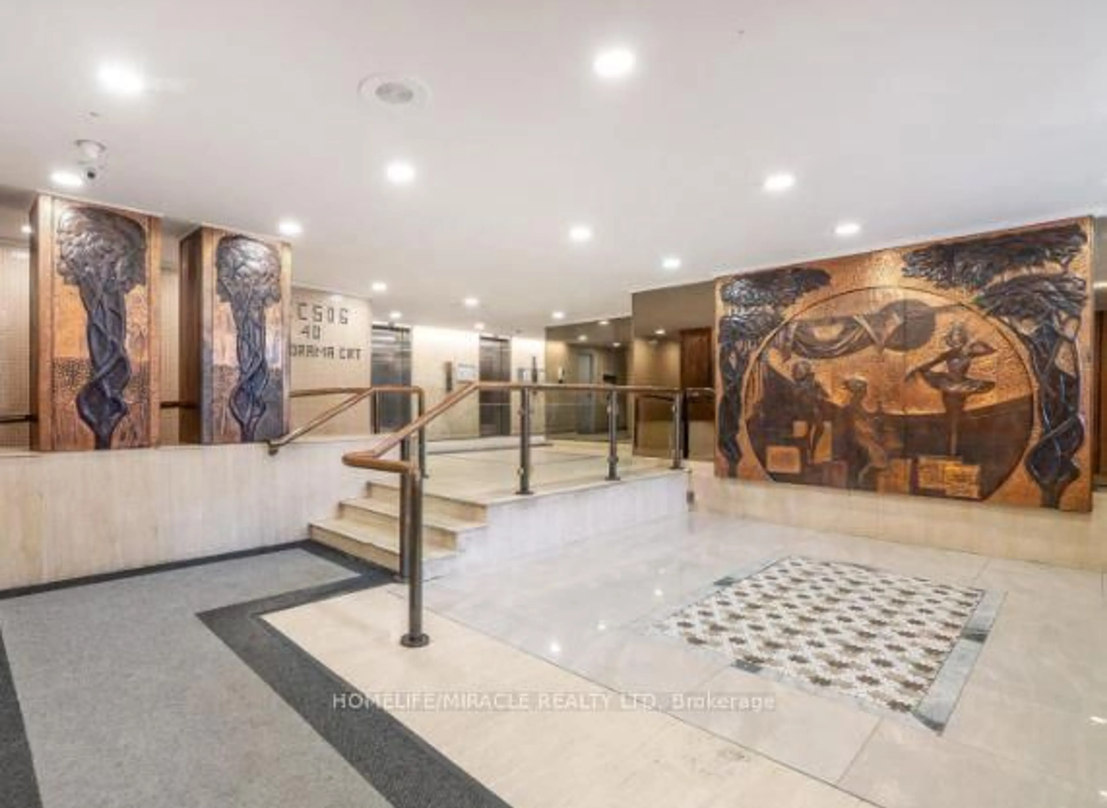 Lobby for 40 Panorama Crt #903, Toronto Ontario M9V 4M1