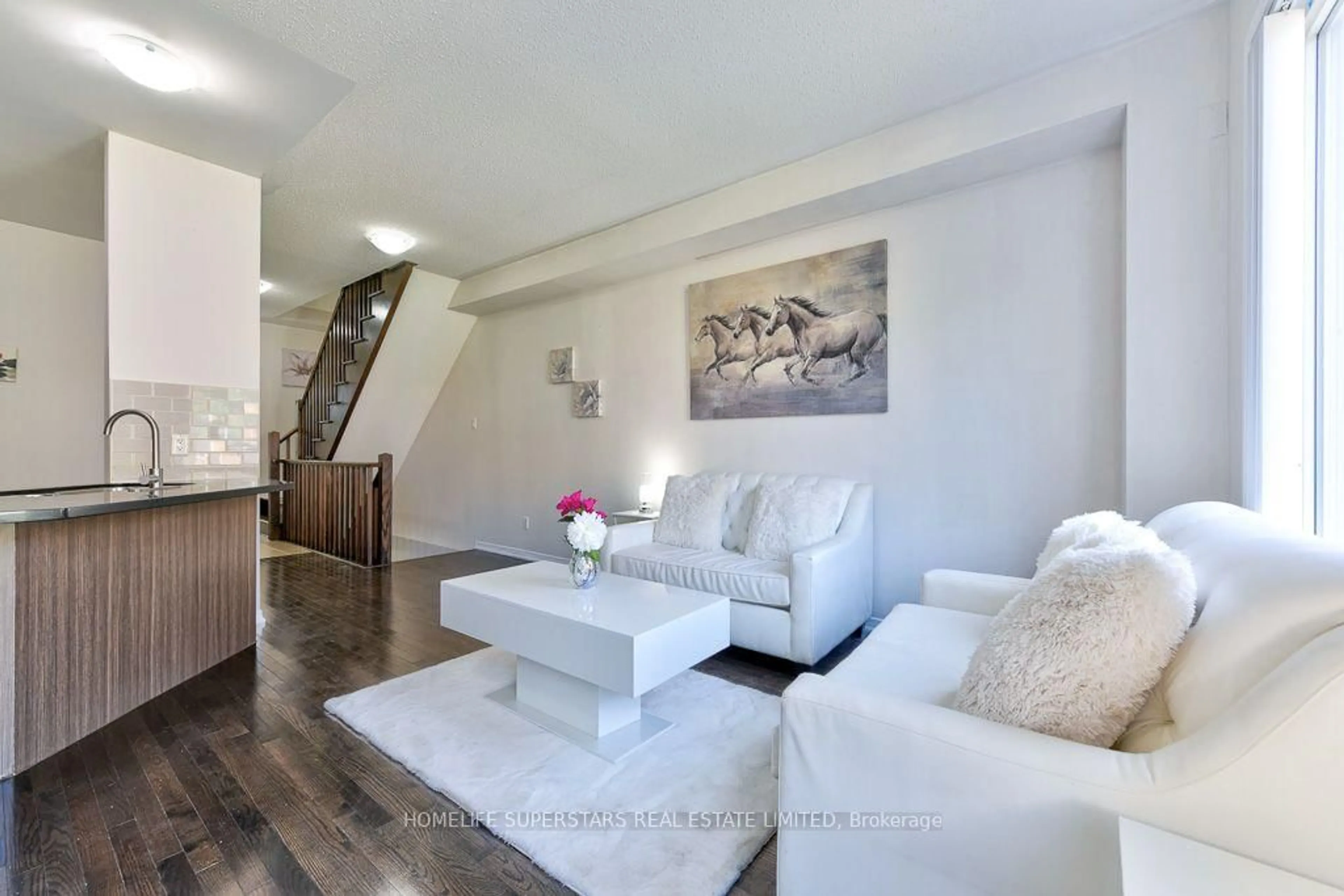 Living room with furniture, unknown for 61 Utopia Way, Brampton Ontario L6P 4A4