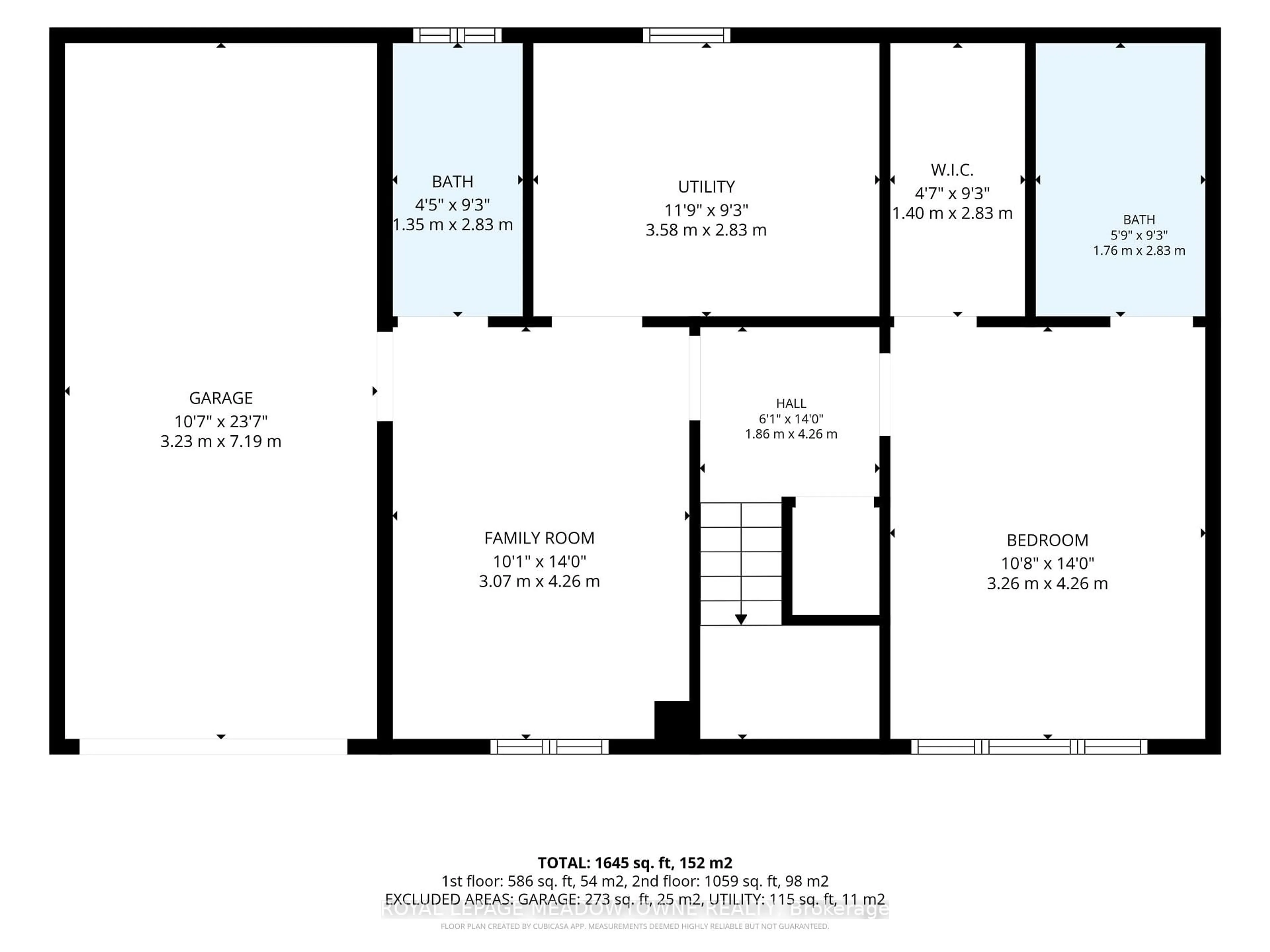 Floor plan for 1268 Forest Hill, Oakville Ontario L6H 2C3