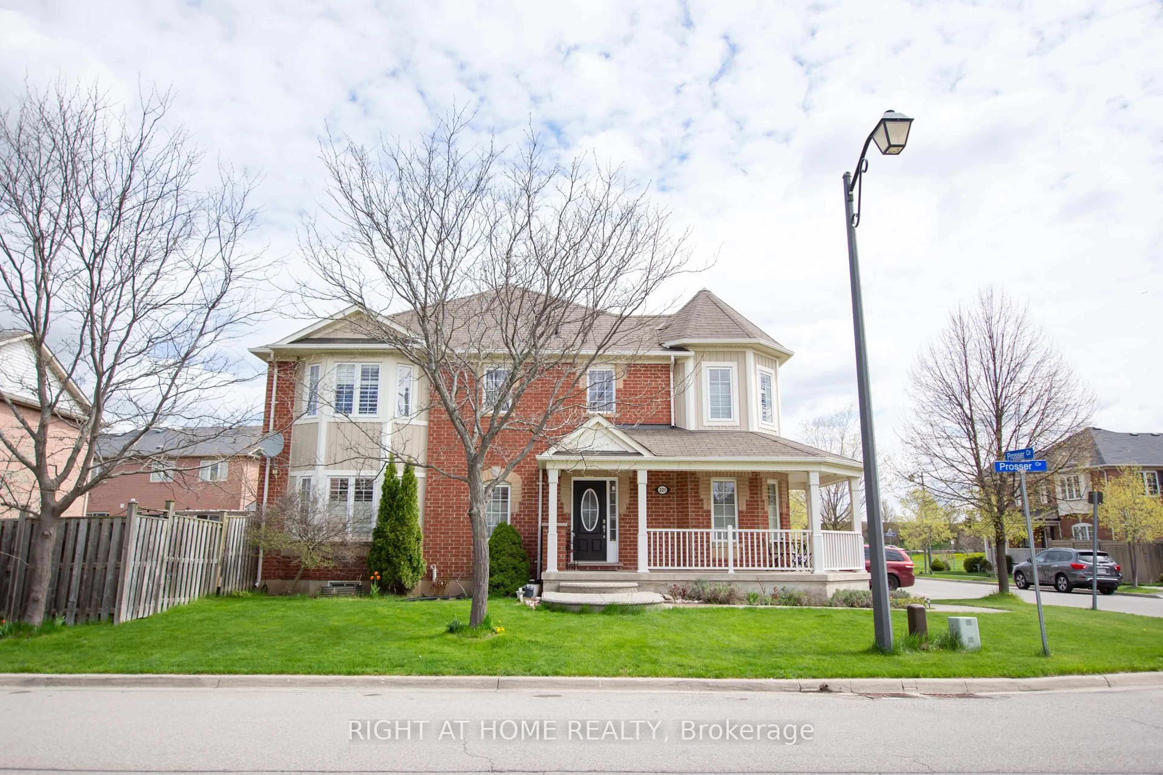 Home with brick exterior material, street for 221 Prosser Circ, Milton Ontario L9T 0P6