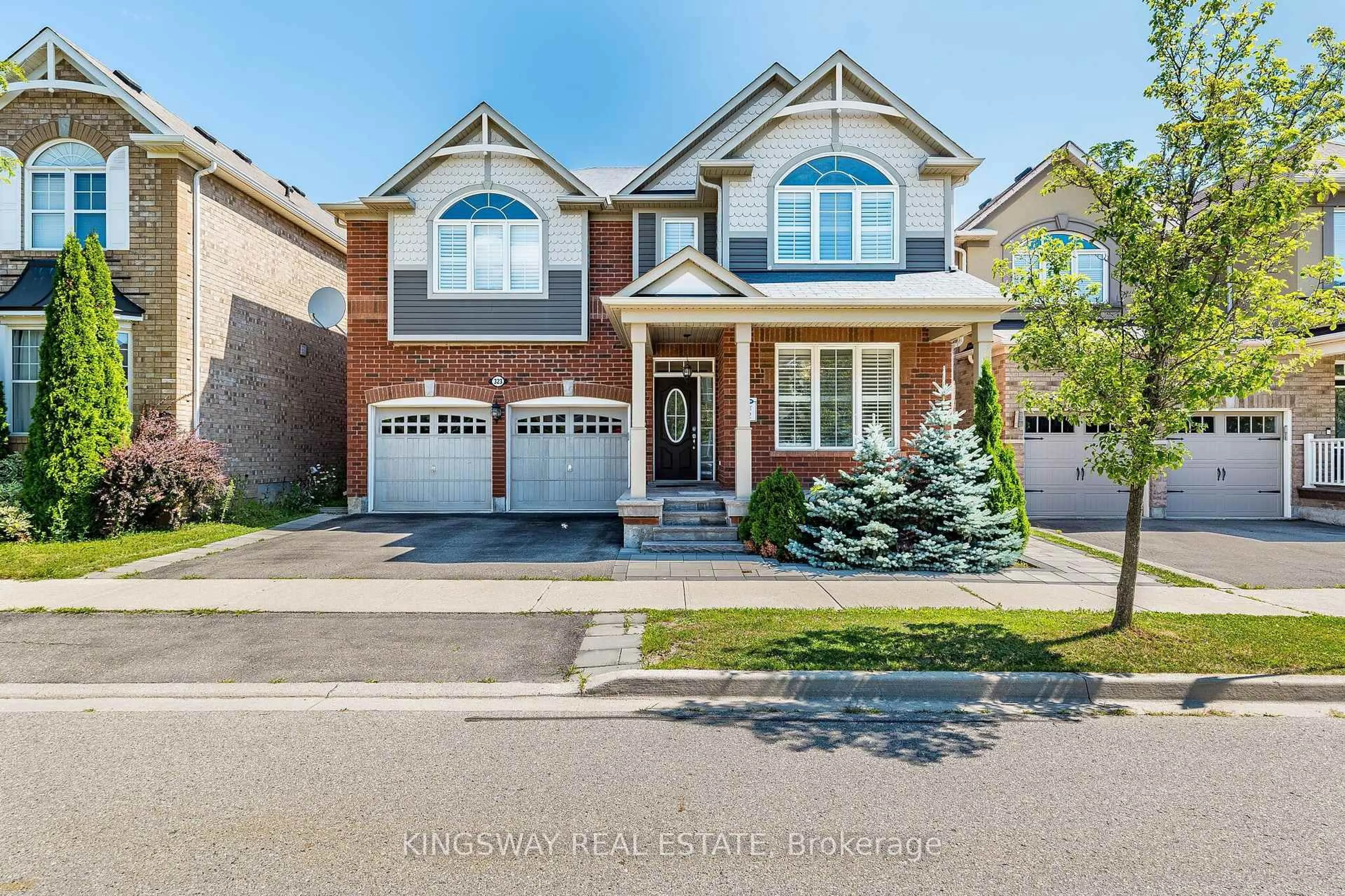 Home with brick exterior material, street for 323 Cochrane Terr, Milton Ontario L9T 8C8