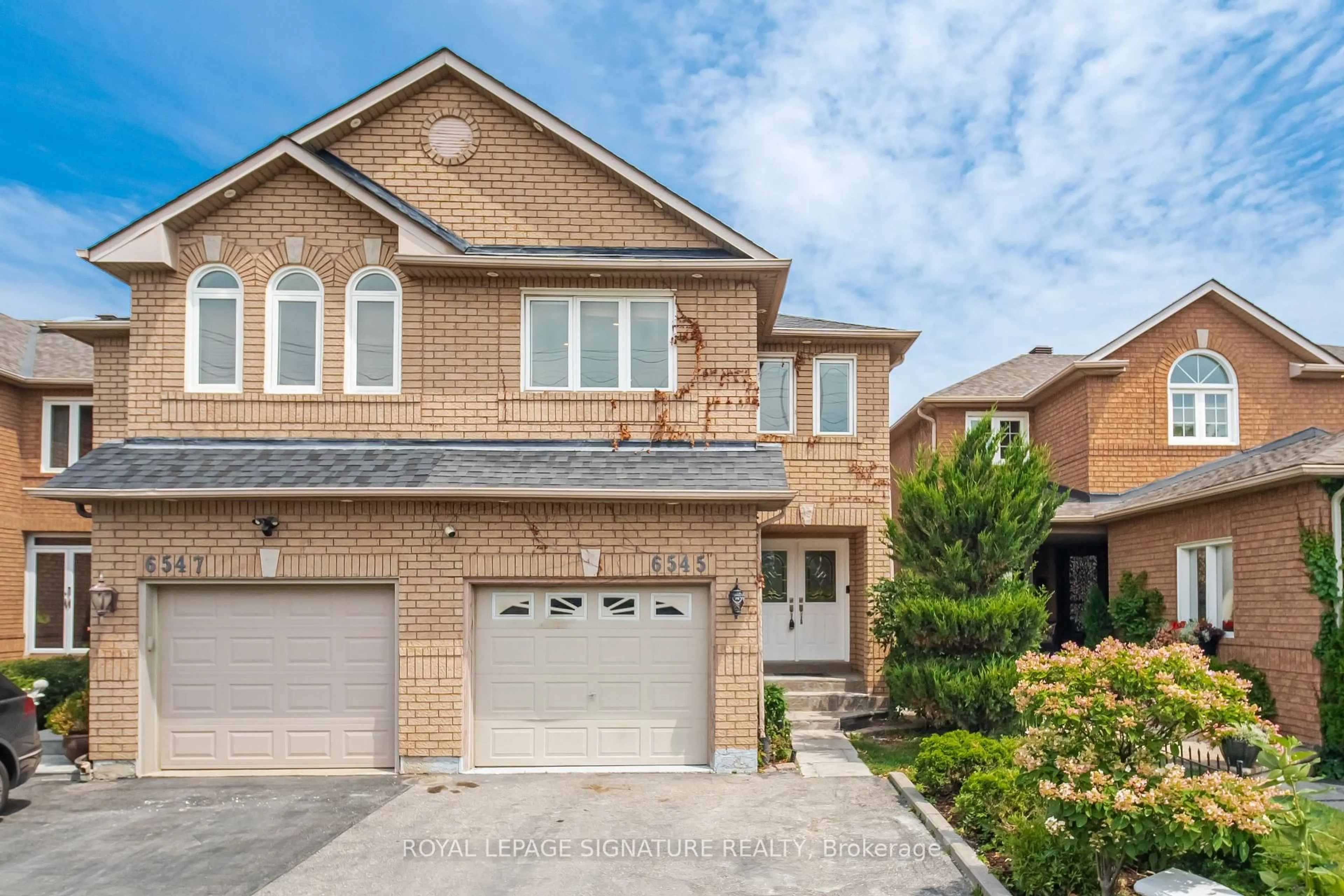 Home with brick exterior material, street for 6545 Sapling Tr, Mississauga Ontario L5N 7J3