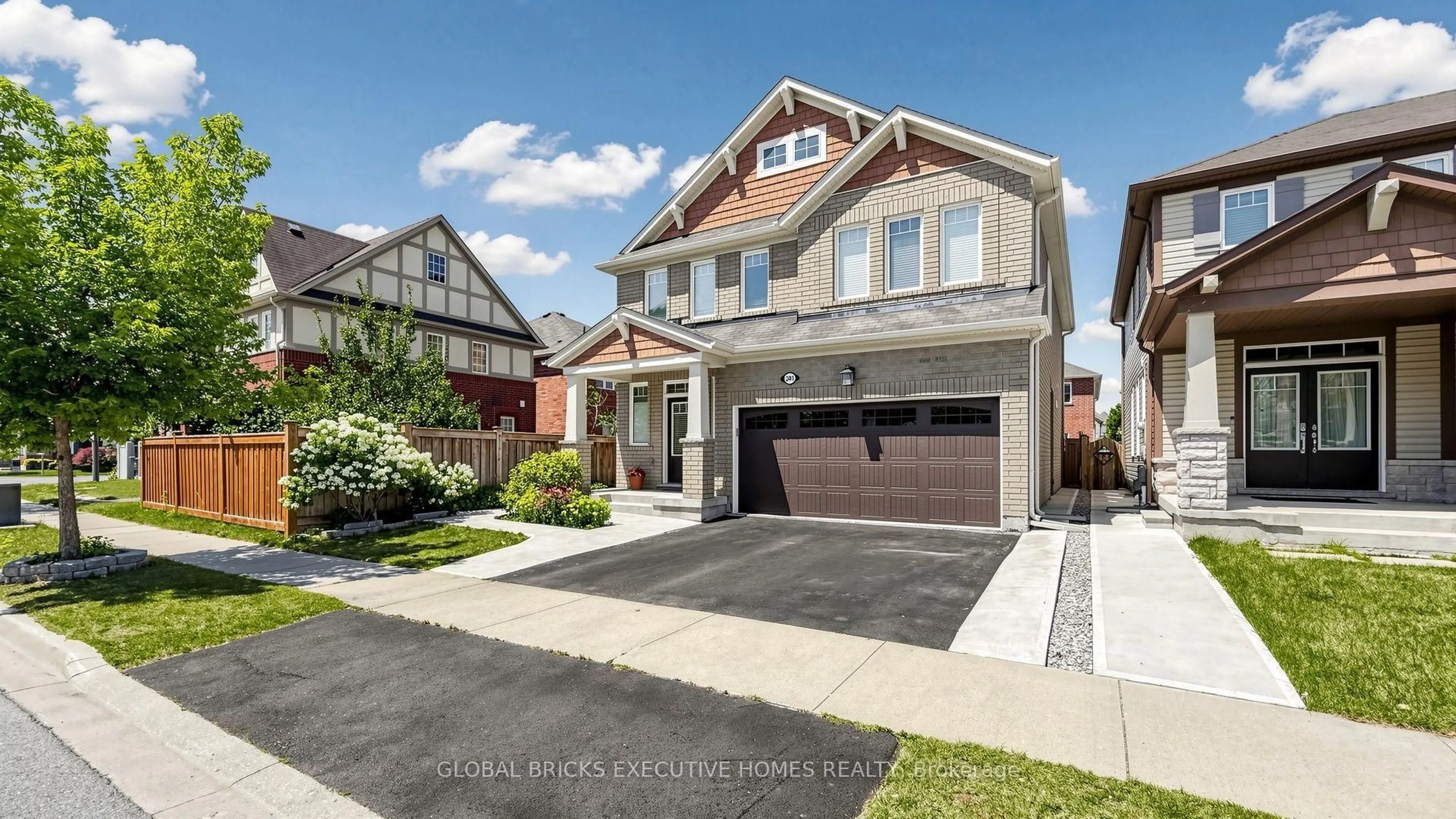 Home with brick exterior material, street for 381 Gosford Cres, Milton Ontario L9T 8G2