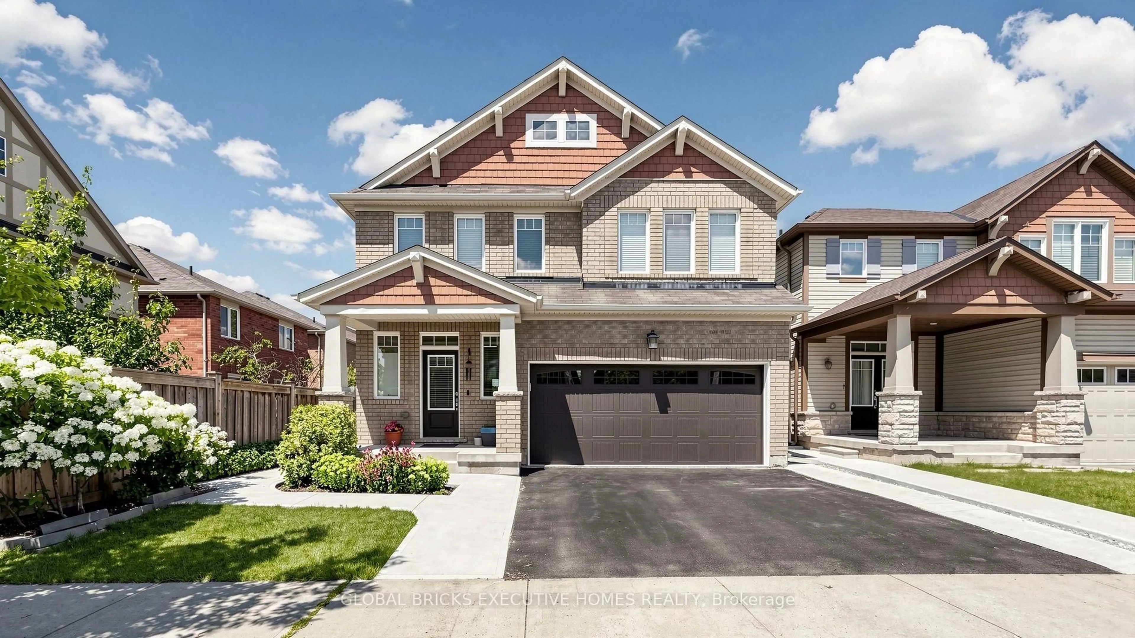 Home with brick exterior material, street for 381 Gosford Cres, Milton Ontario L9T 8G2