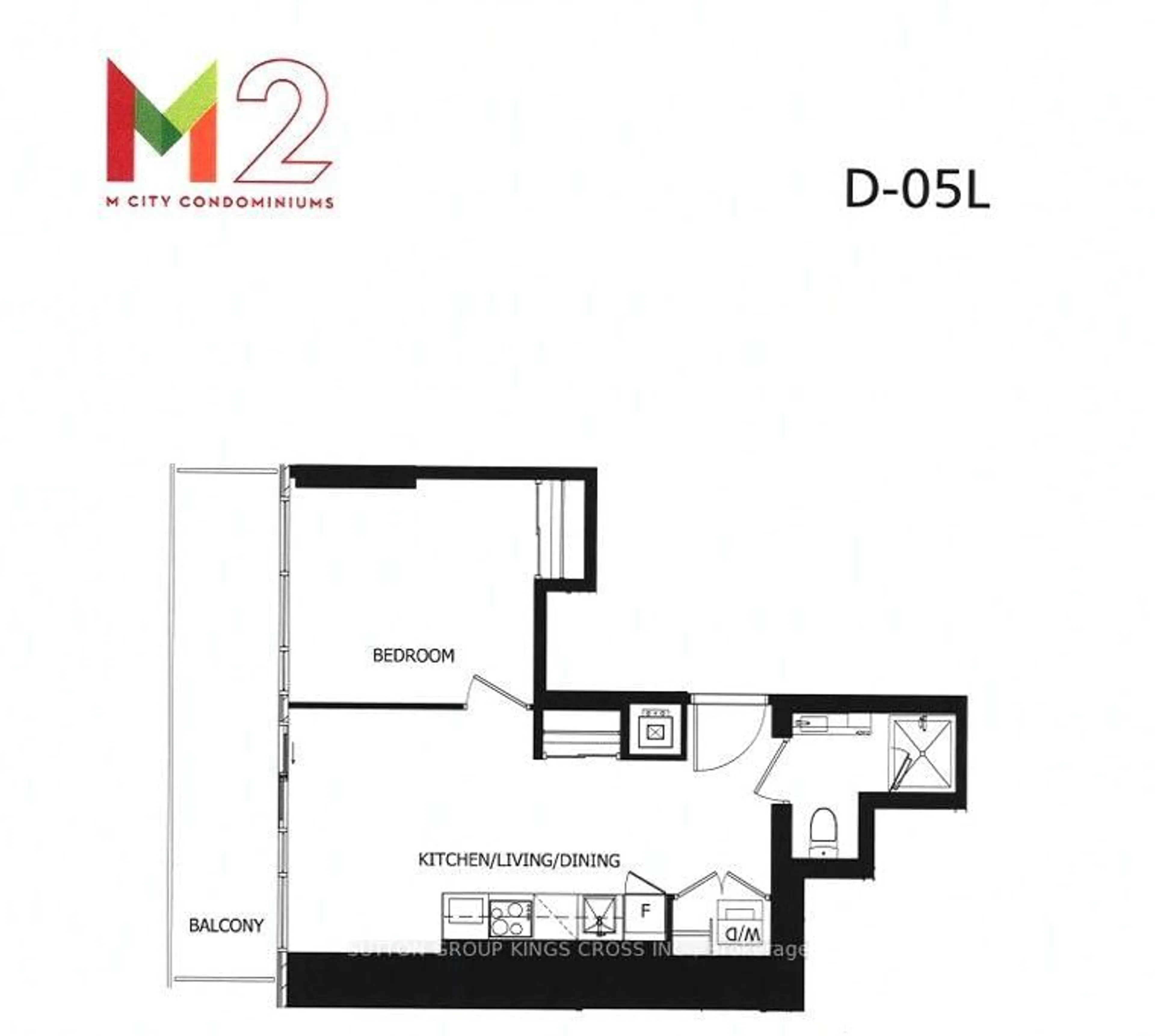Floor plan for 3883 Quartz Rd #2504, Mississauga Ontario L5B 0M4