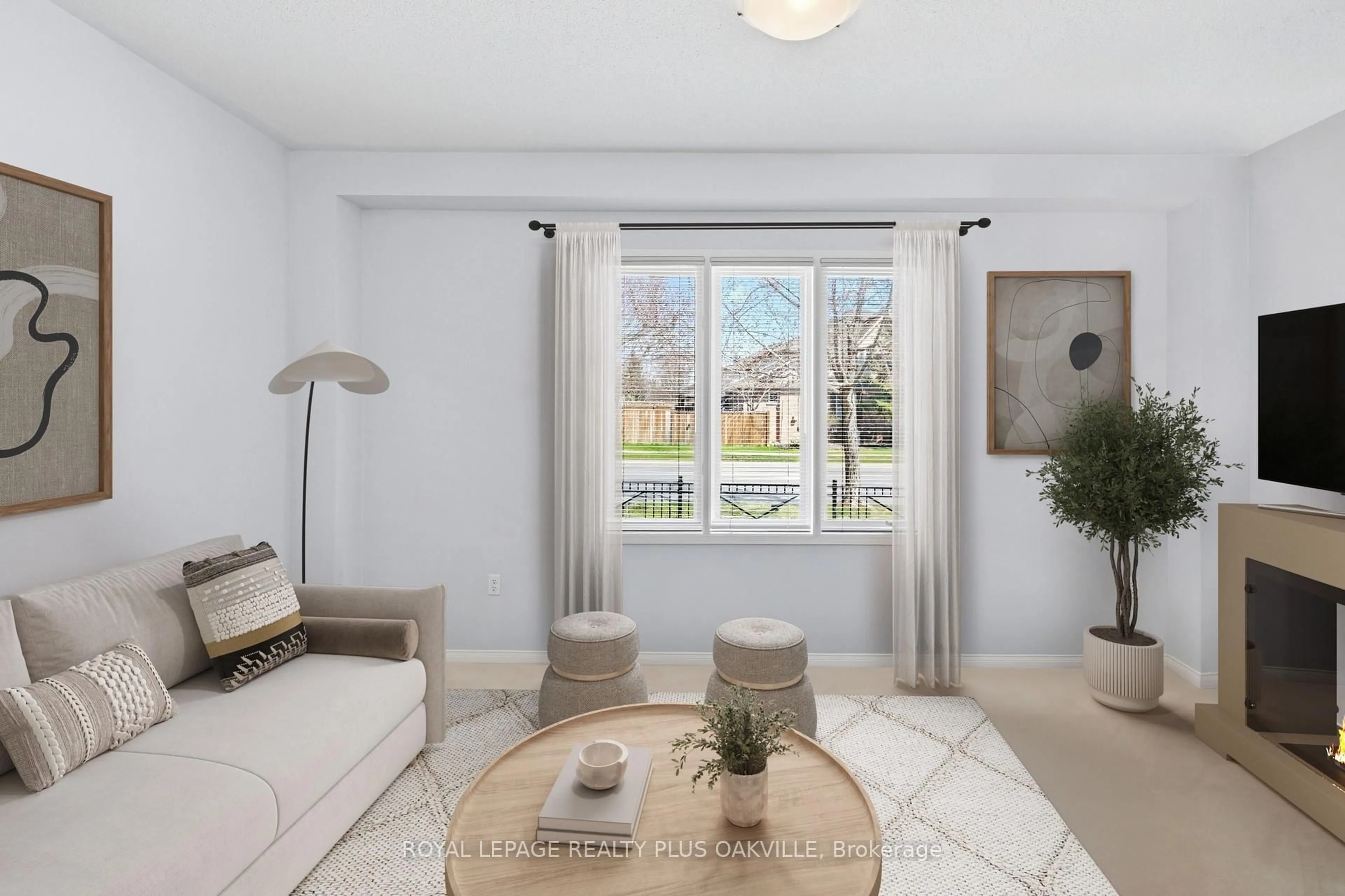 Living room with furniture, unknown for 2150 Fourth Line #2150, Oakville Ontario L6M 3T2