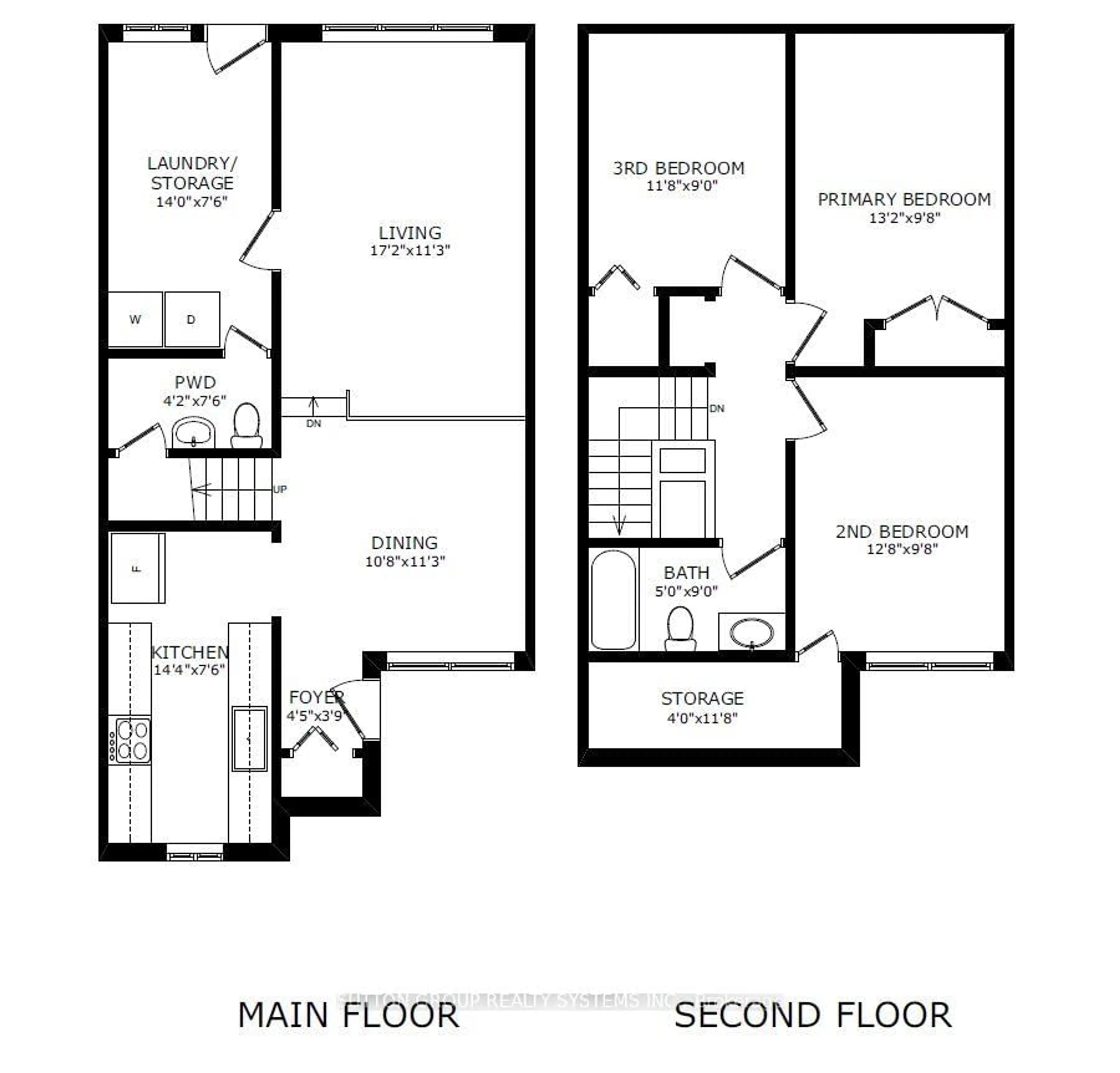 Floor plan for 2901 Jane St #86, Toronto Ontario M3N 2J8