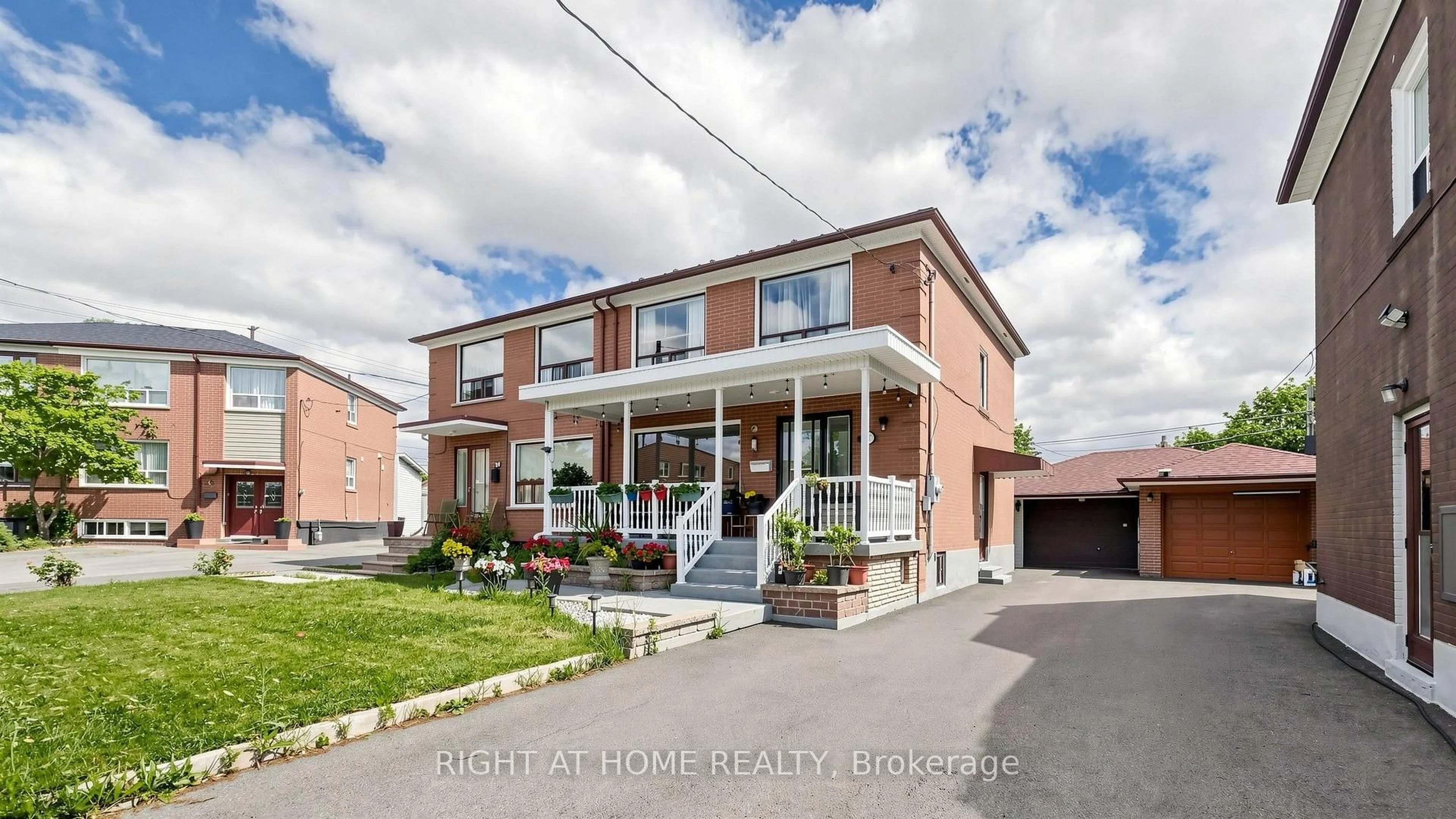 Home with brick exterior material, street for 22 Brigham Crt, Toronto Ontario M9W 1T8