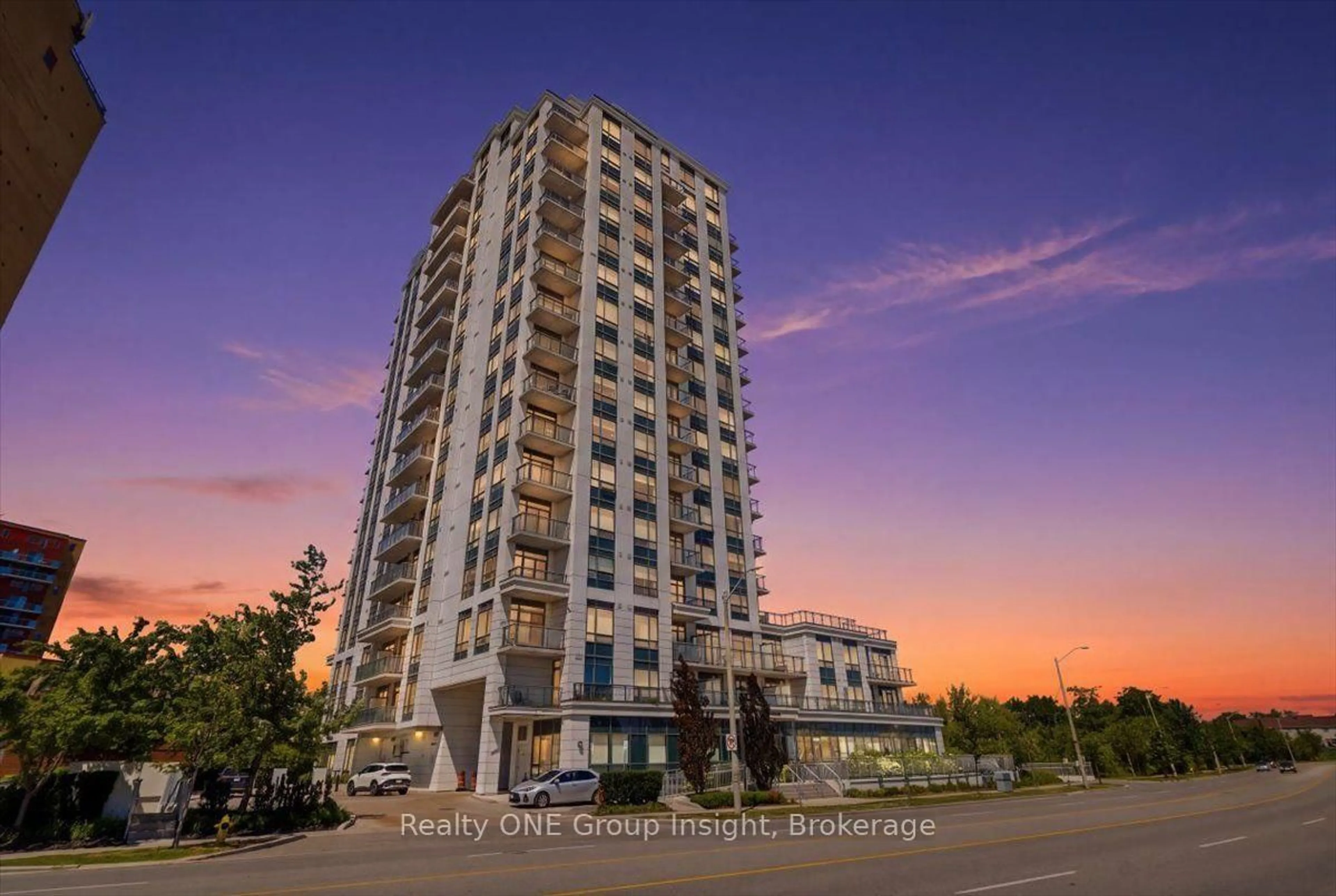 A pic from outside/outdoor area/front of a property/back of a property/a pic from drone, building for 840 Queens Plate Dr #1009, Toronto Ontario M9W 0E7